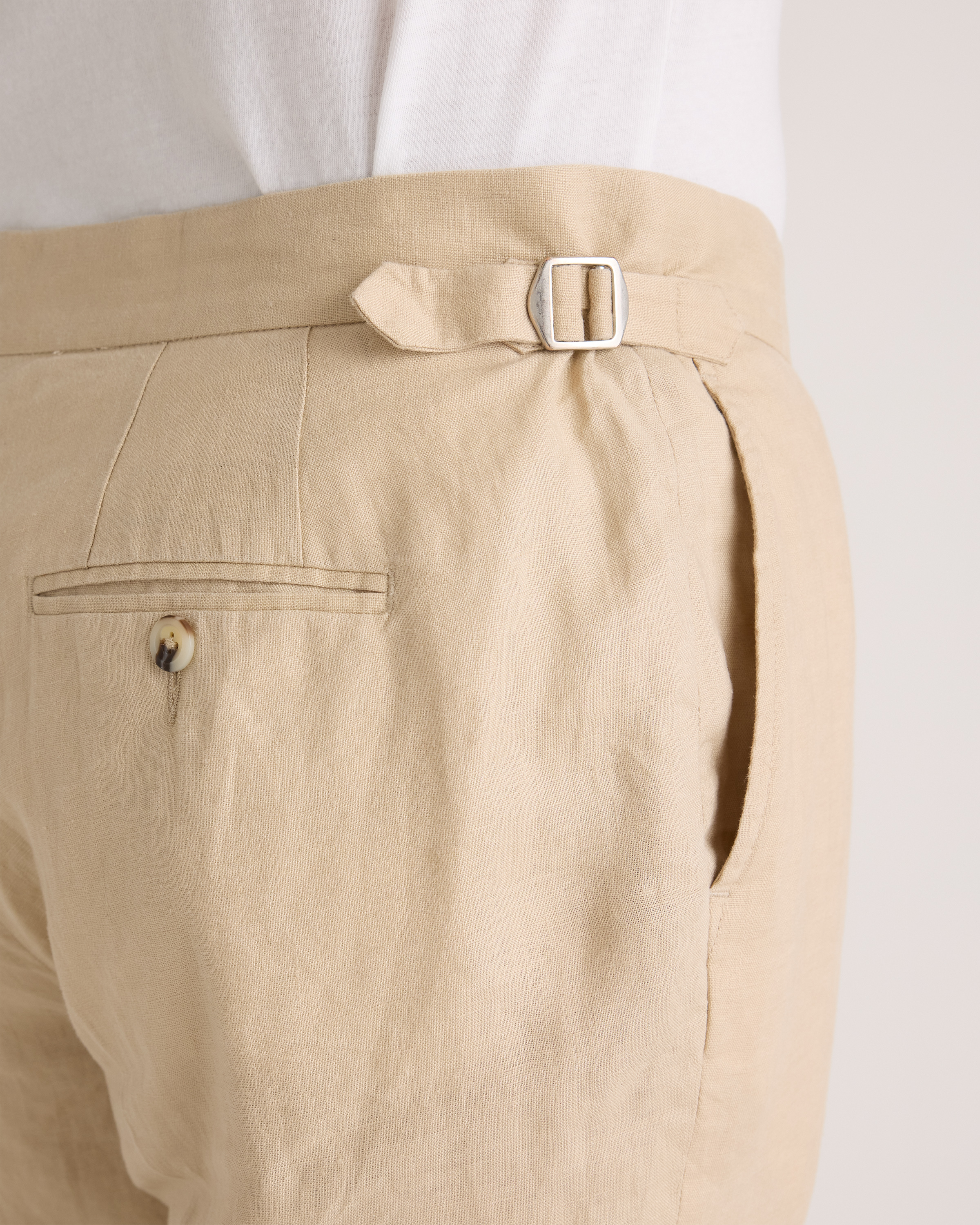 Men's 100% European Linen Dress Pants