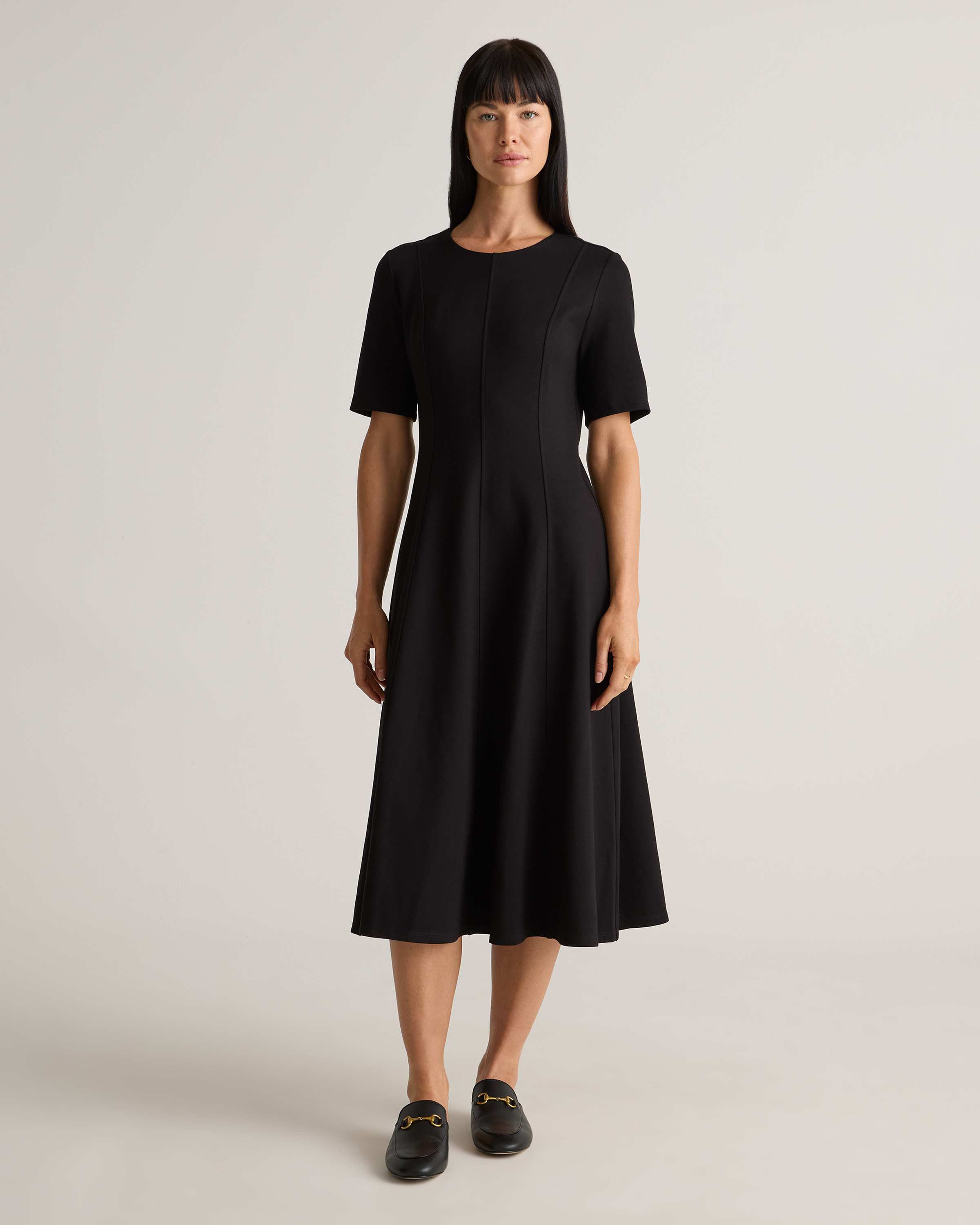 flare midi dresses Kelly Green / L