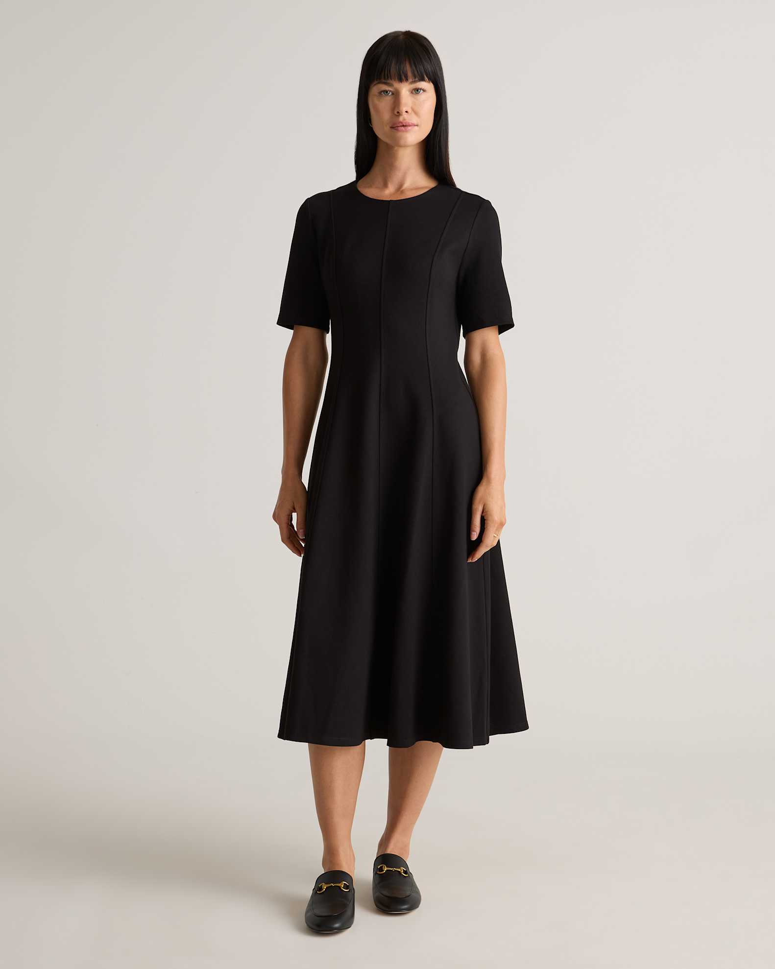 plain midi dress with short sleeves Buy Friends Like These Black Tulip Short Sleeve Midi Dress from Next USA