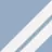 Mountain Spring Blue / Classic White Stripe