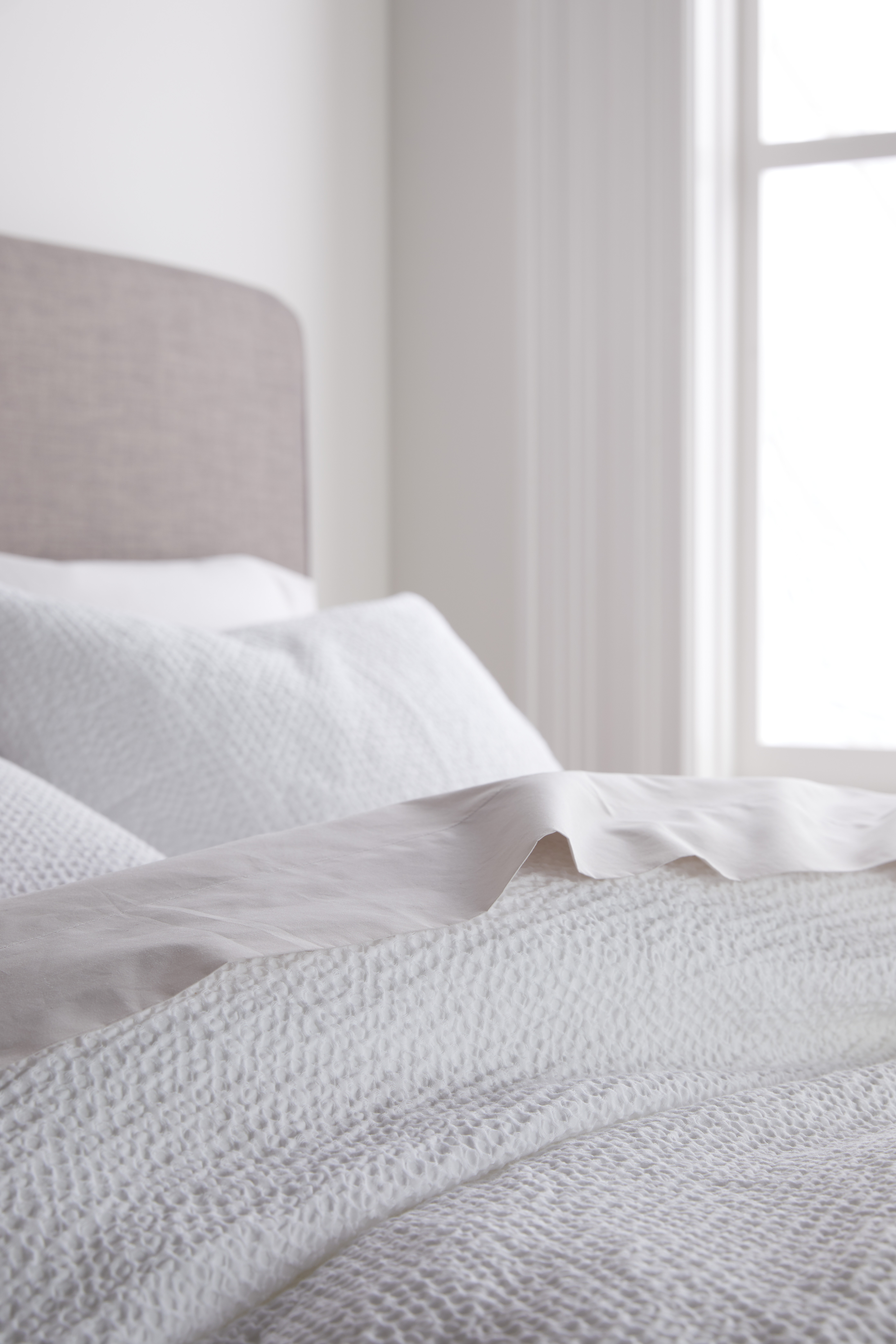 Organic Luxe Honeycomb Duvet Cover - Thumbnail 3