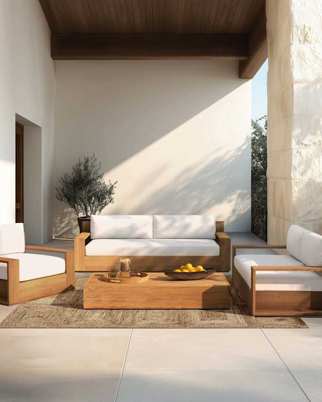 lifestyle chunky teak