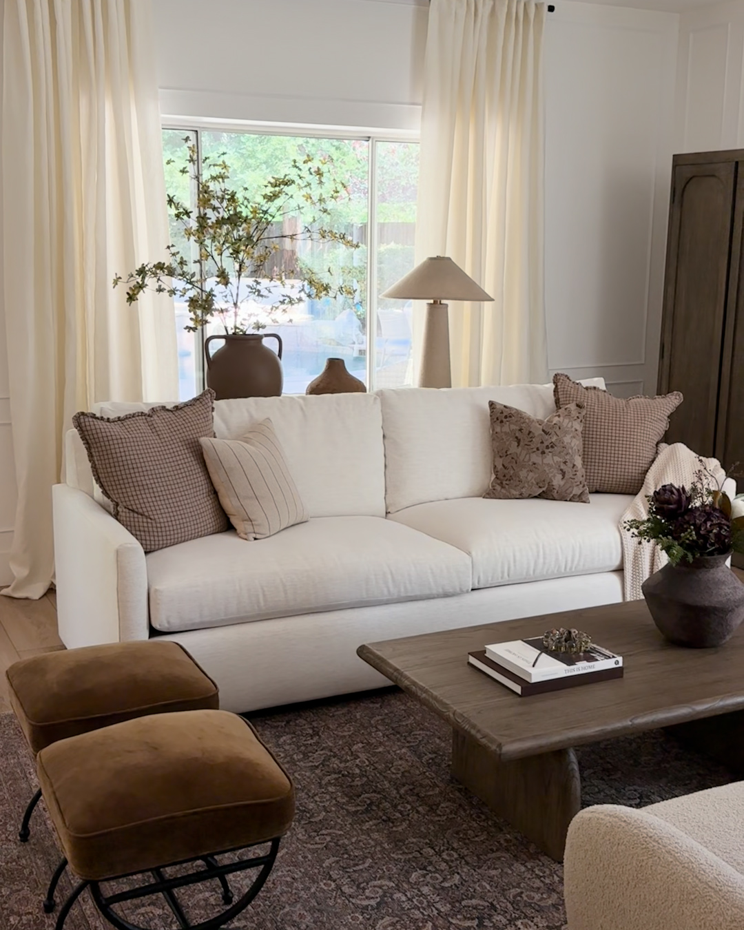 European Linen Curtain Flax Paula Bielak 4x5