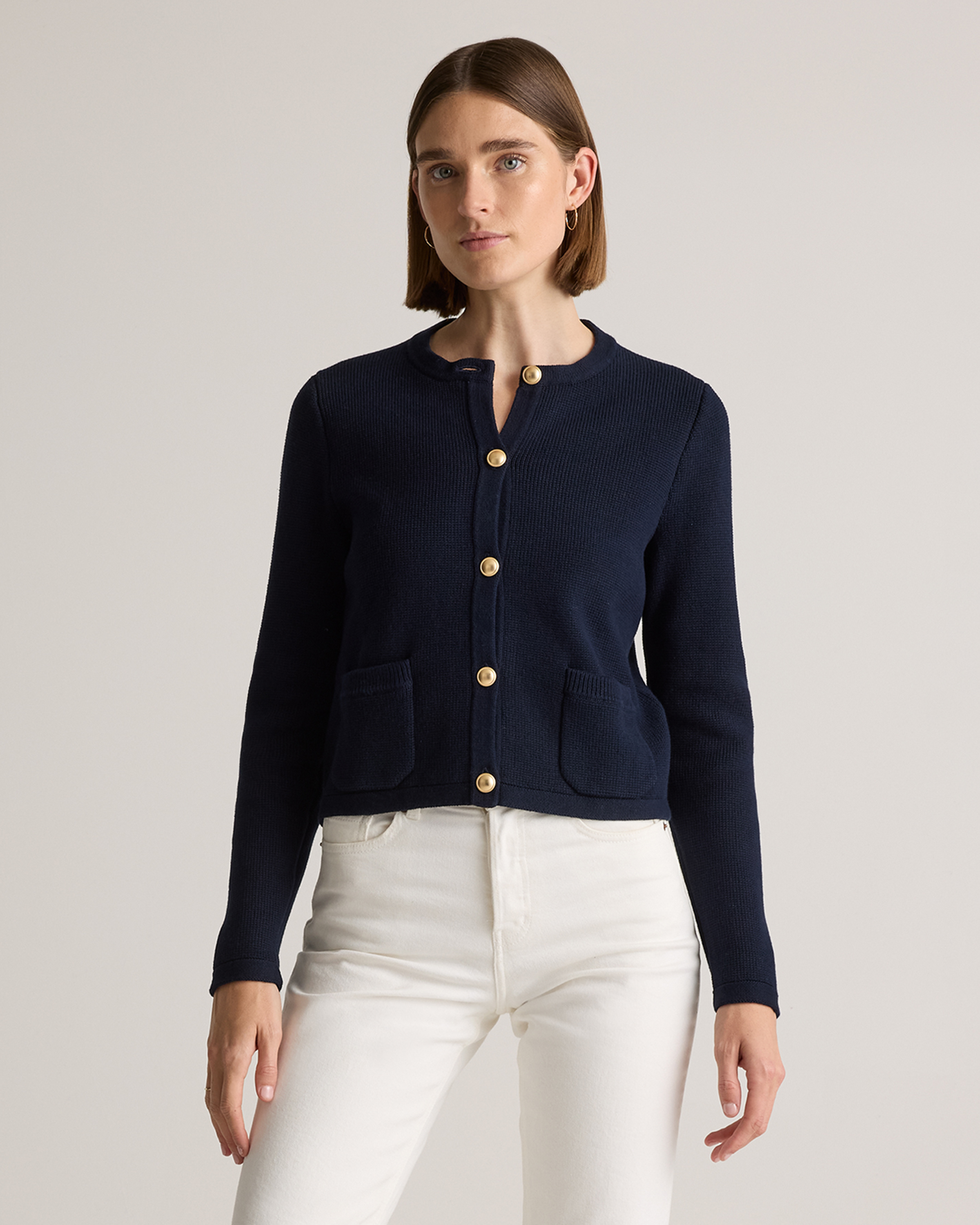 QUINCE WOMEN'S SWEATER JACKET