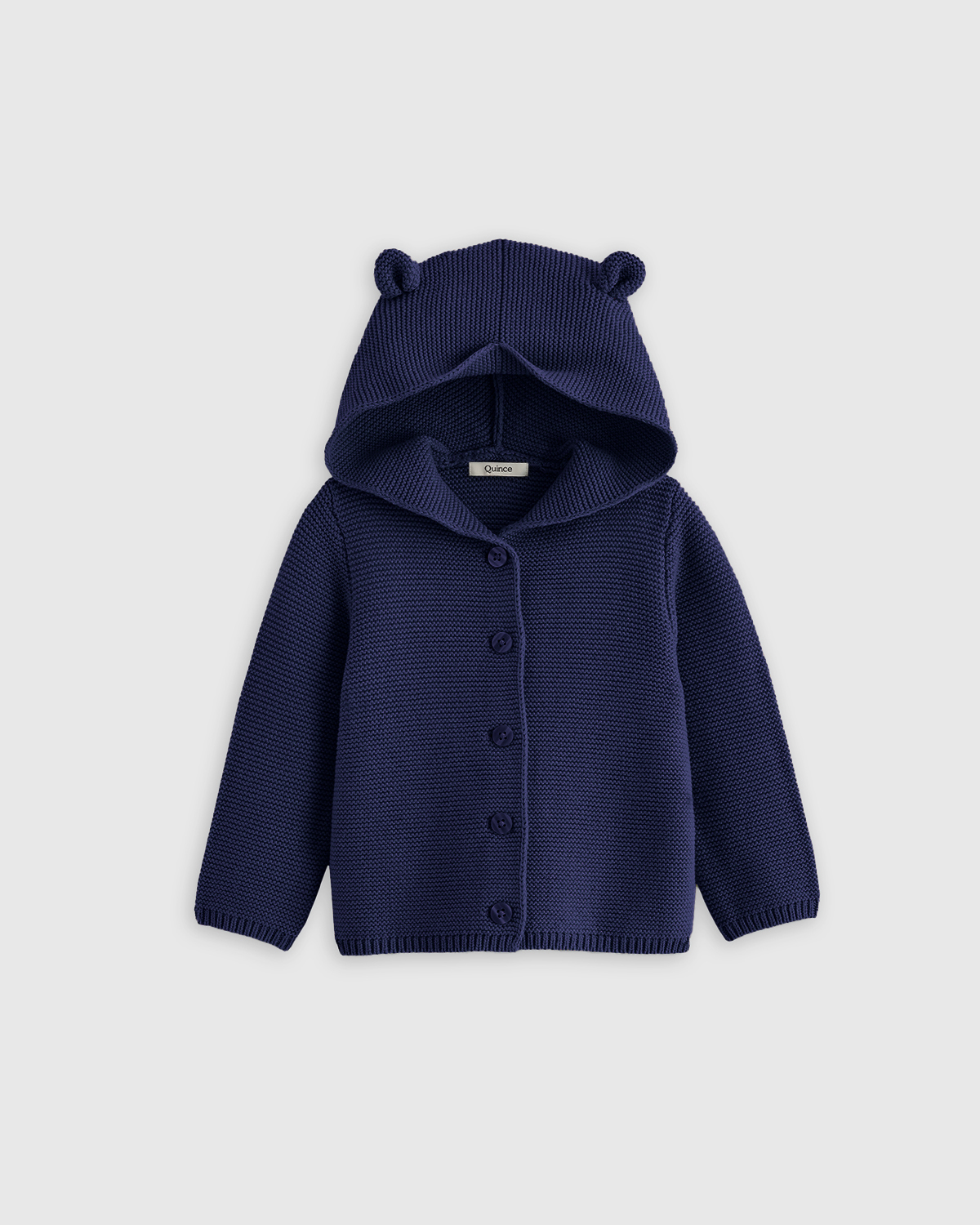 U--143 100 Organic Cotton Sweater Set NVY