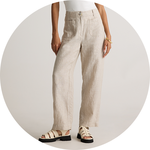 women-linen-pants