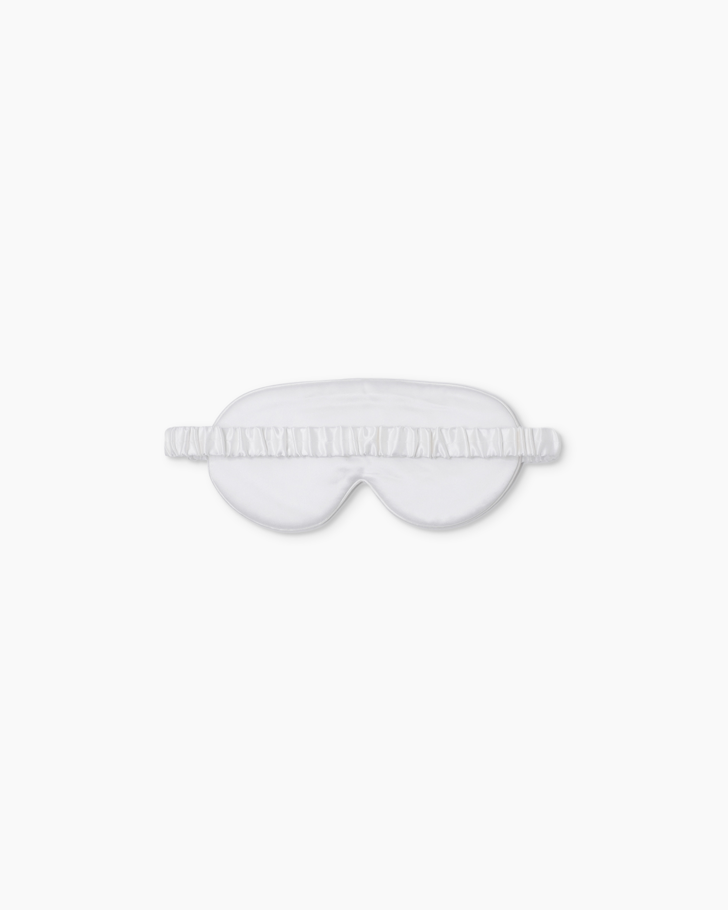 silk mask white back