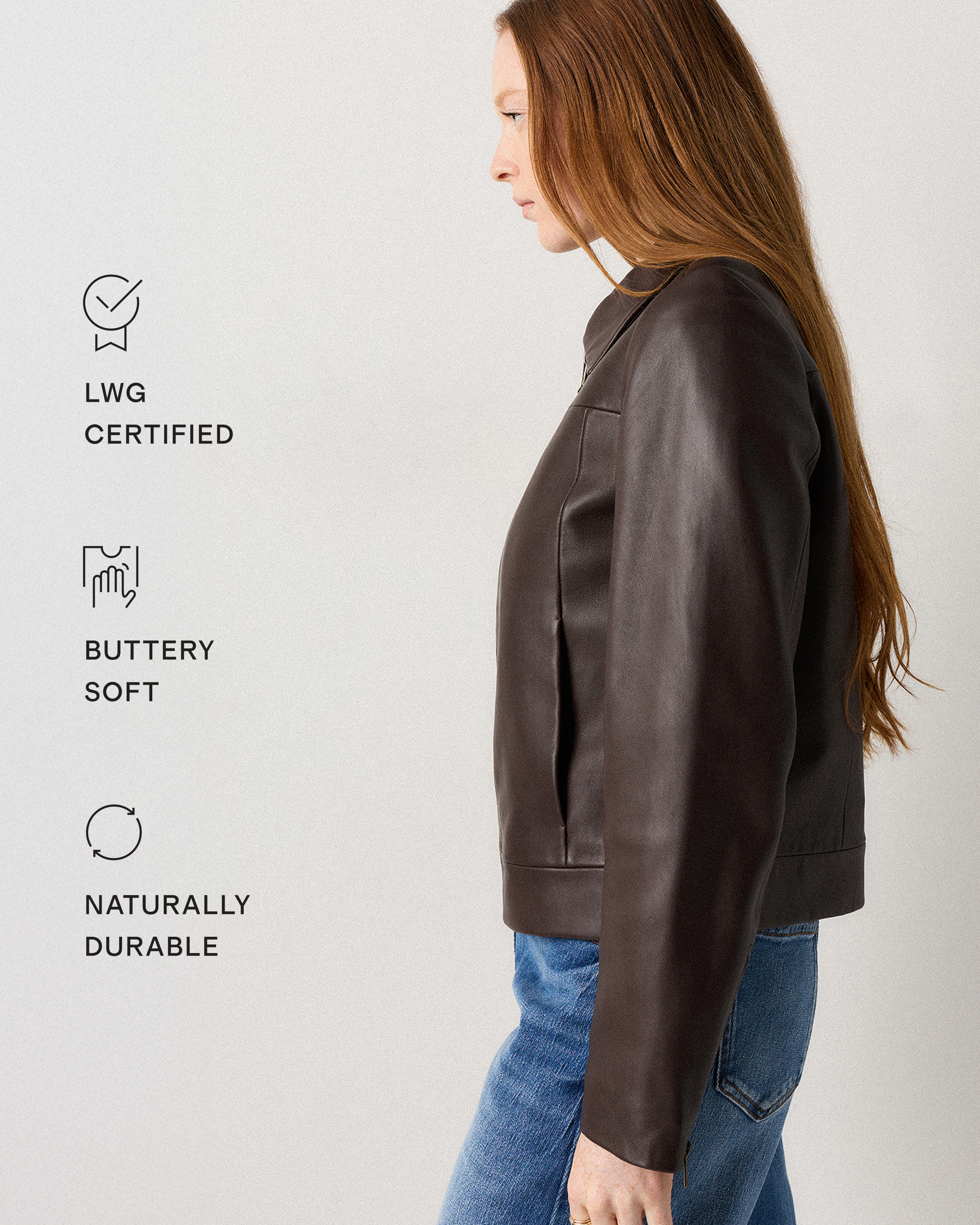 Women's 100% Organic Cotton Denim Jacket