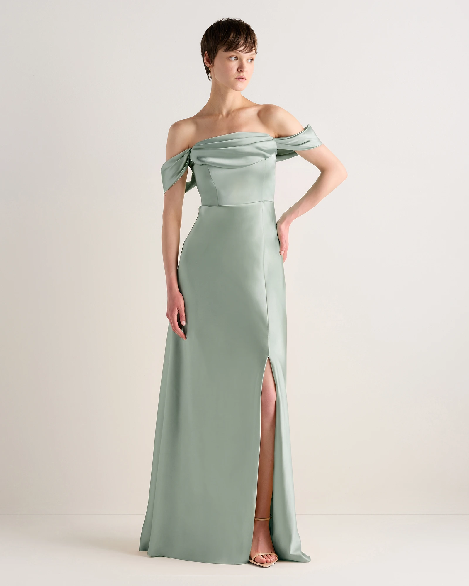 dress pants ladies Lyna Wide Leg Trouser Pants, Dune / L Product Description In Bloom Pink Prom Queen Dresses Color:FUSCHSIA