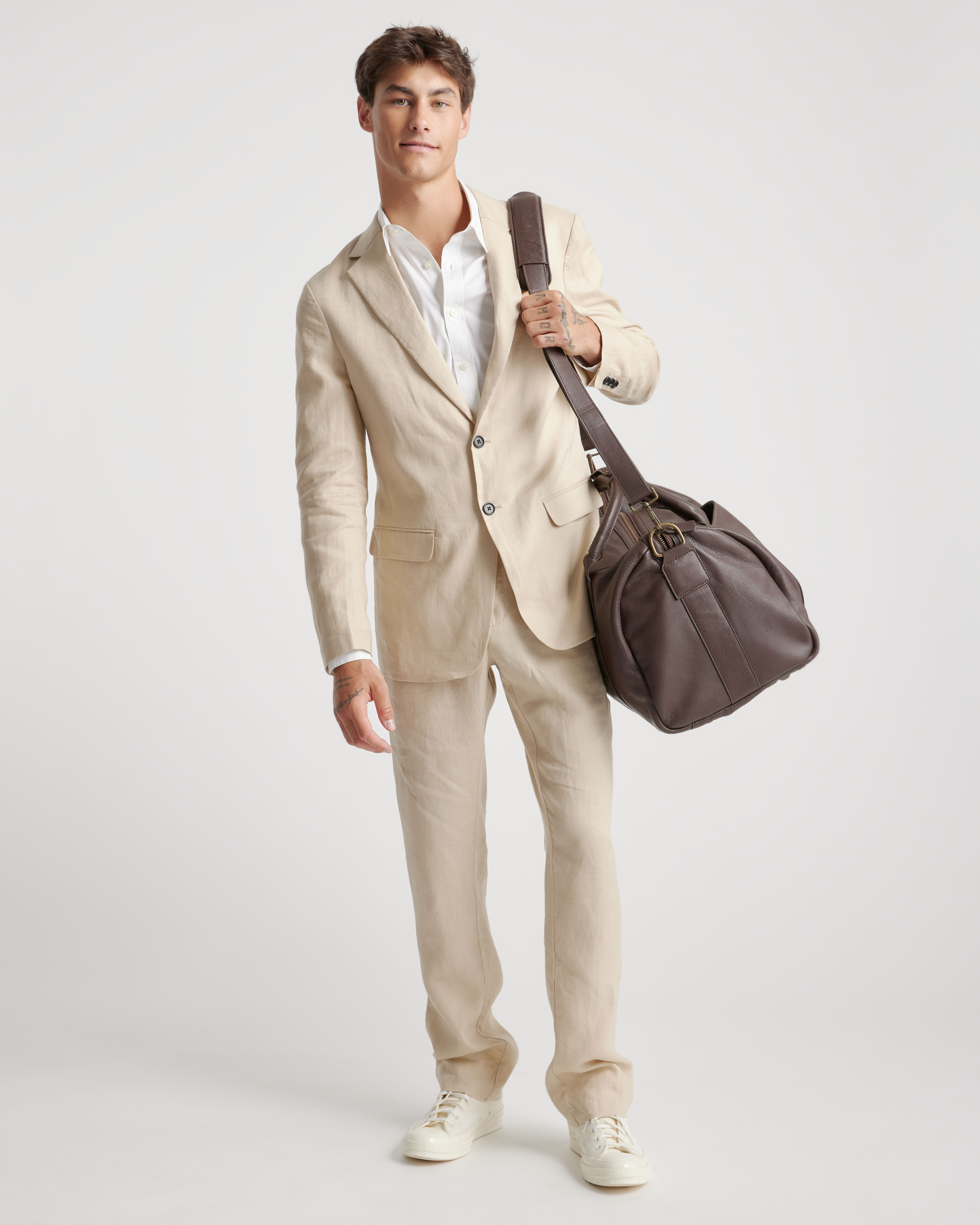 Nappa Leather Duffle Bag