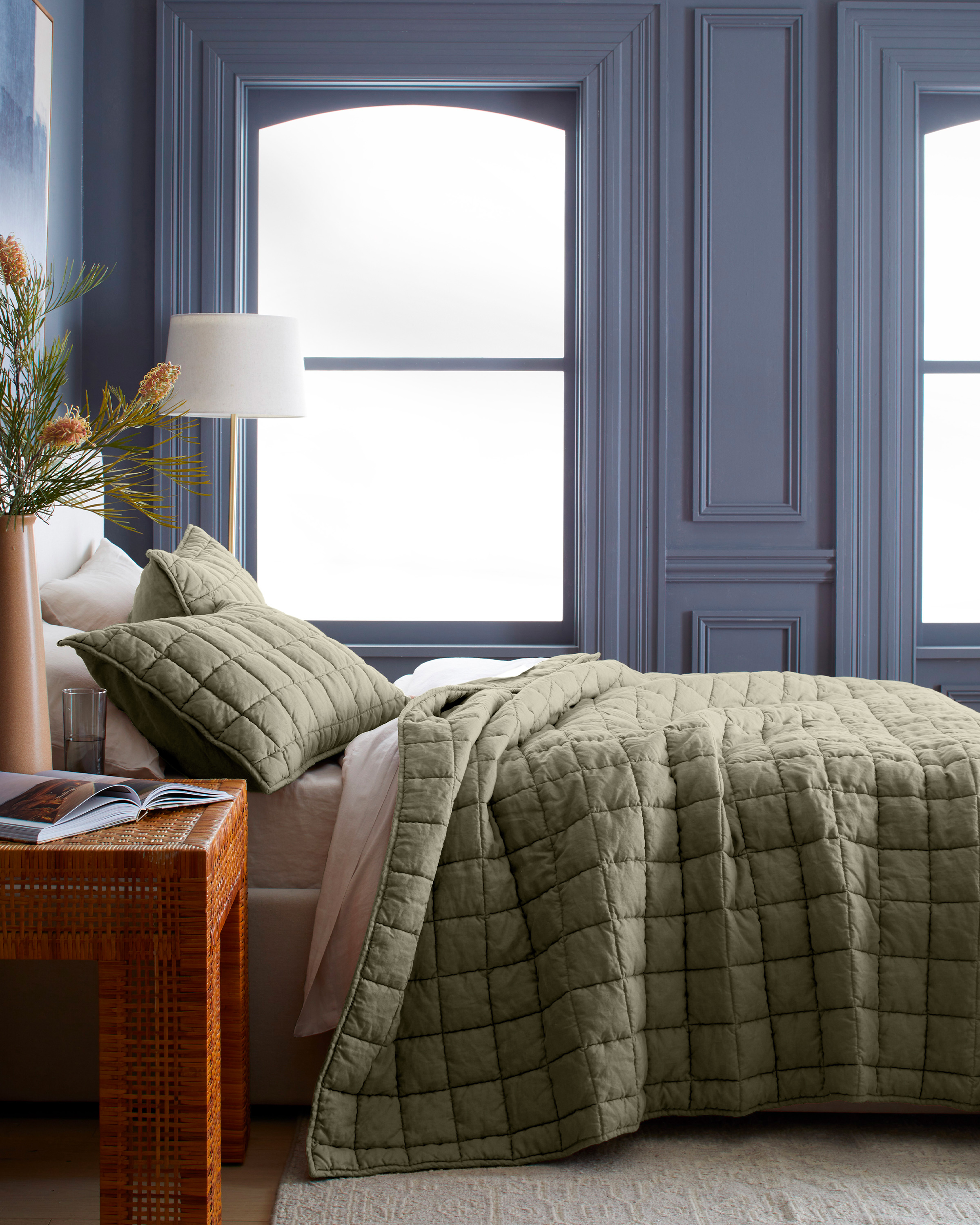 European Linen Box Quilt Set - Thumbnail 3