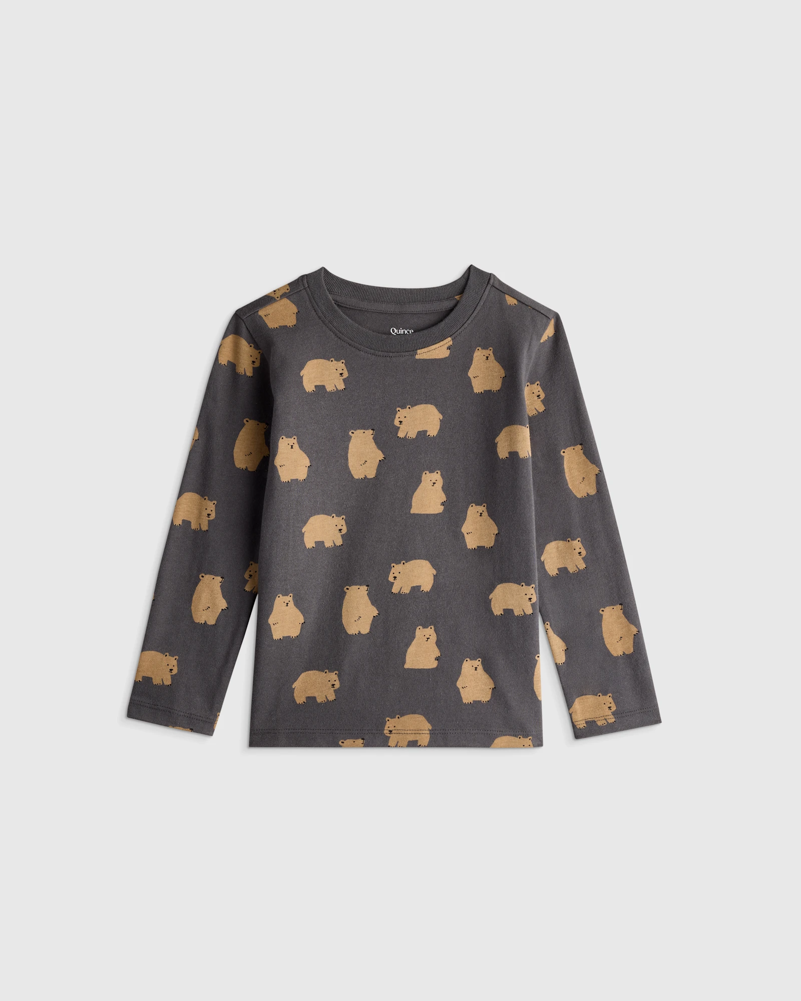 100% Organic Cotton Jersey Long Sleeve Tee