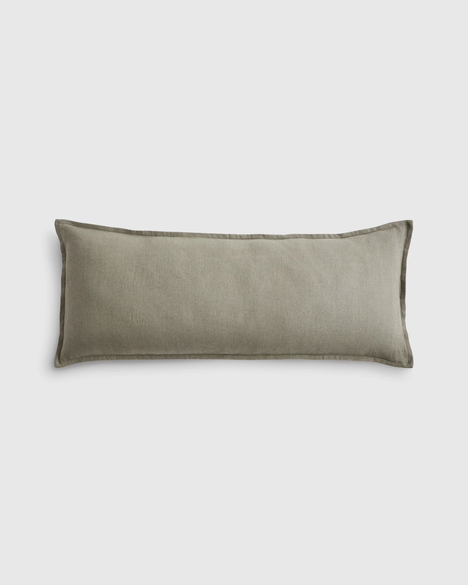 European Linen Flange Edge Pillow Cover