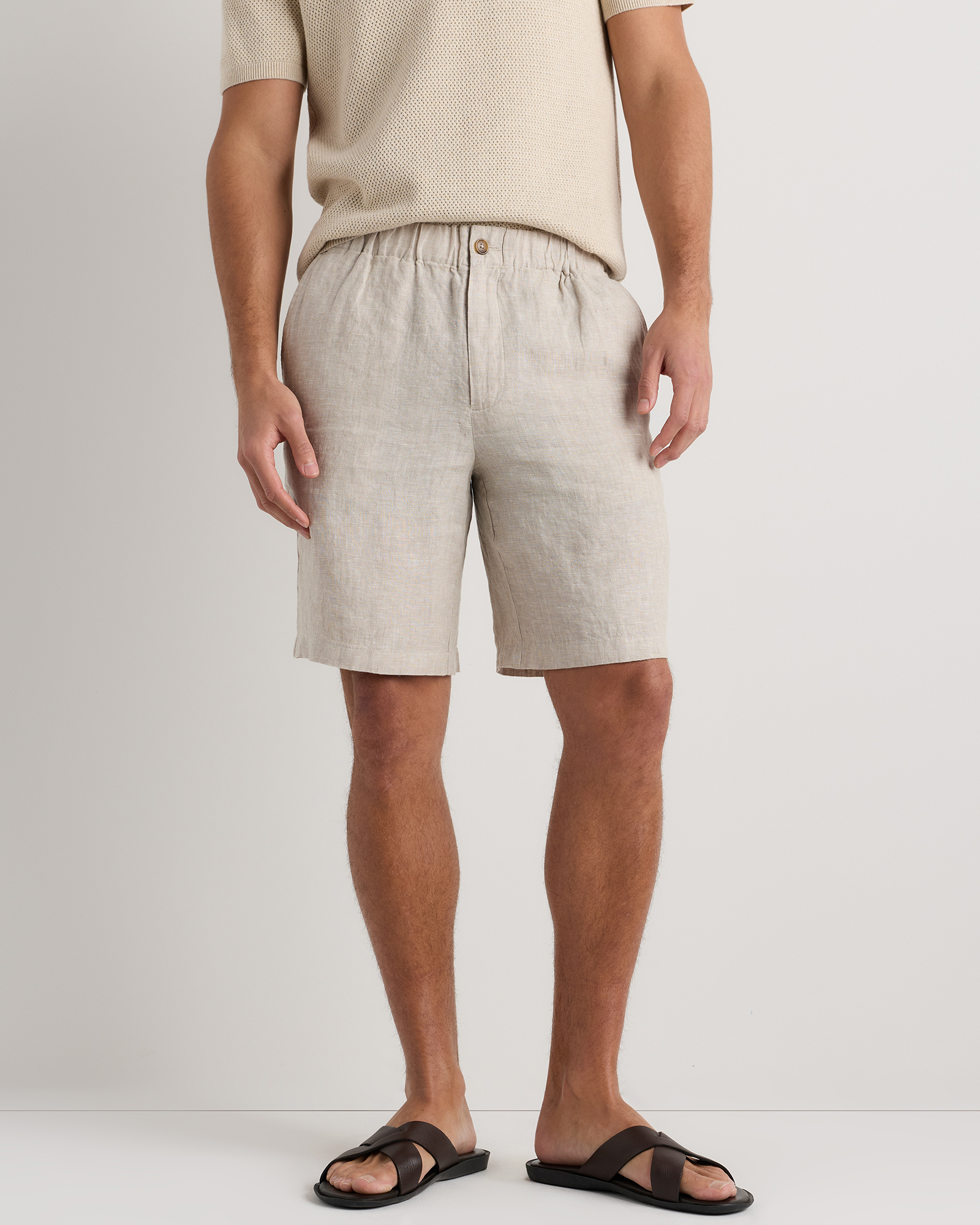 Flax 100% European Linen Shorts - 9"