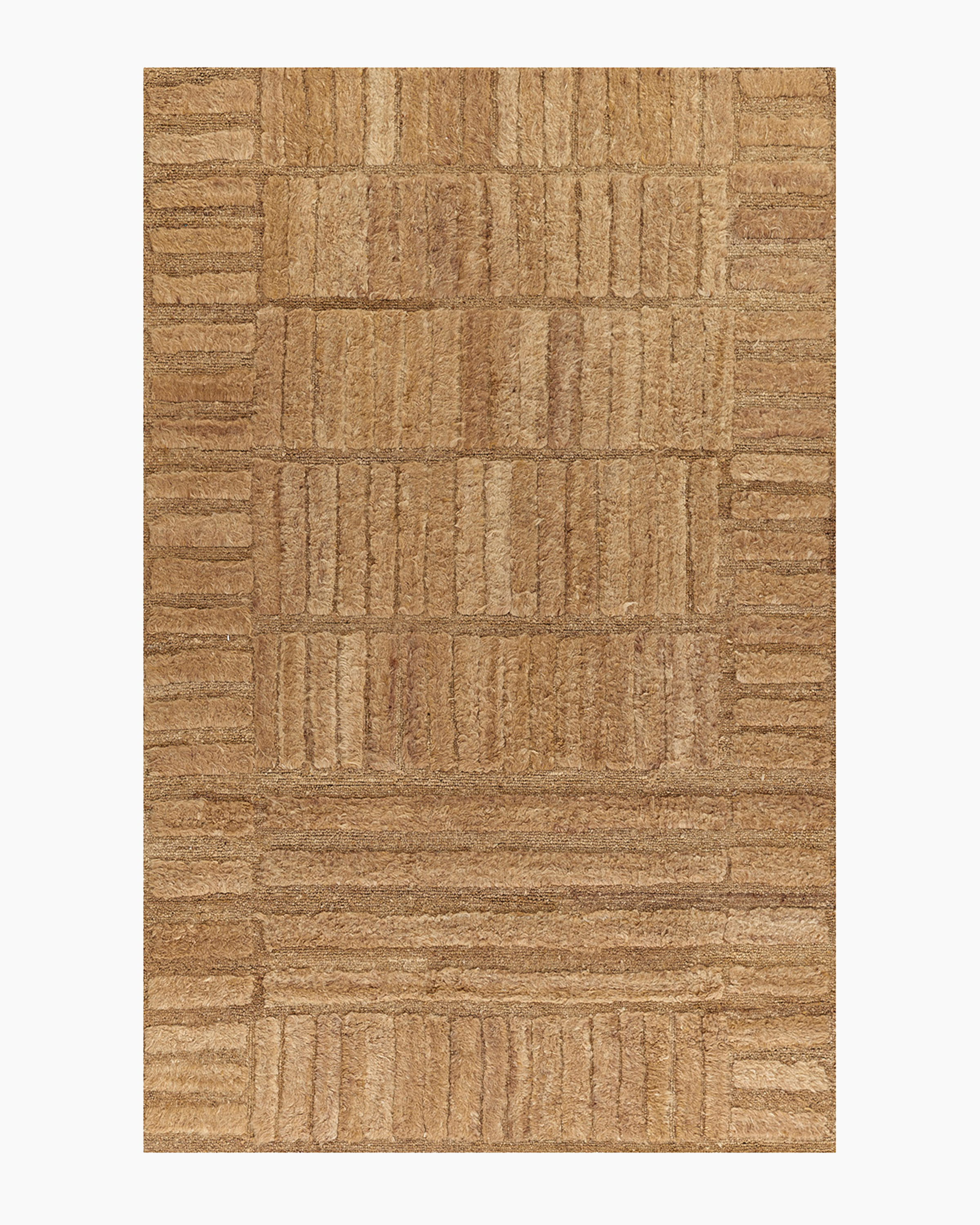 Neutral Sutton Wool Shag Rug