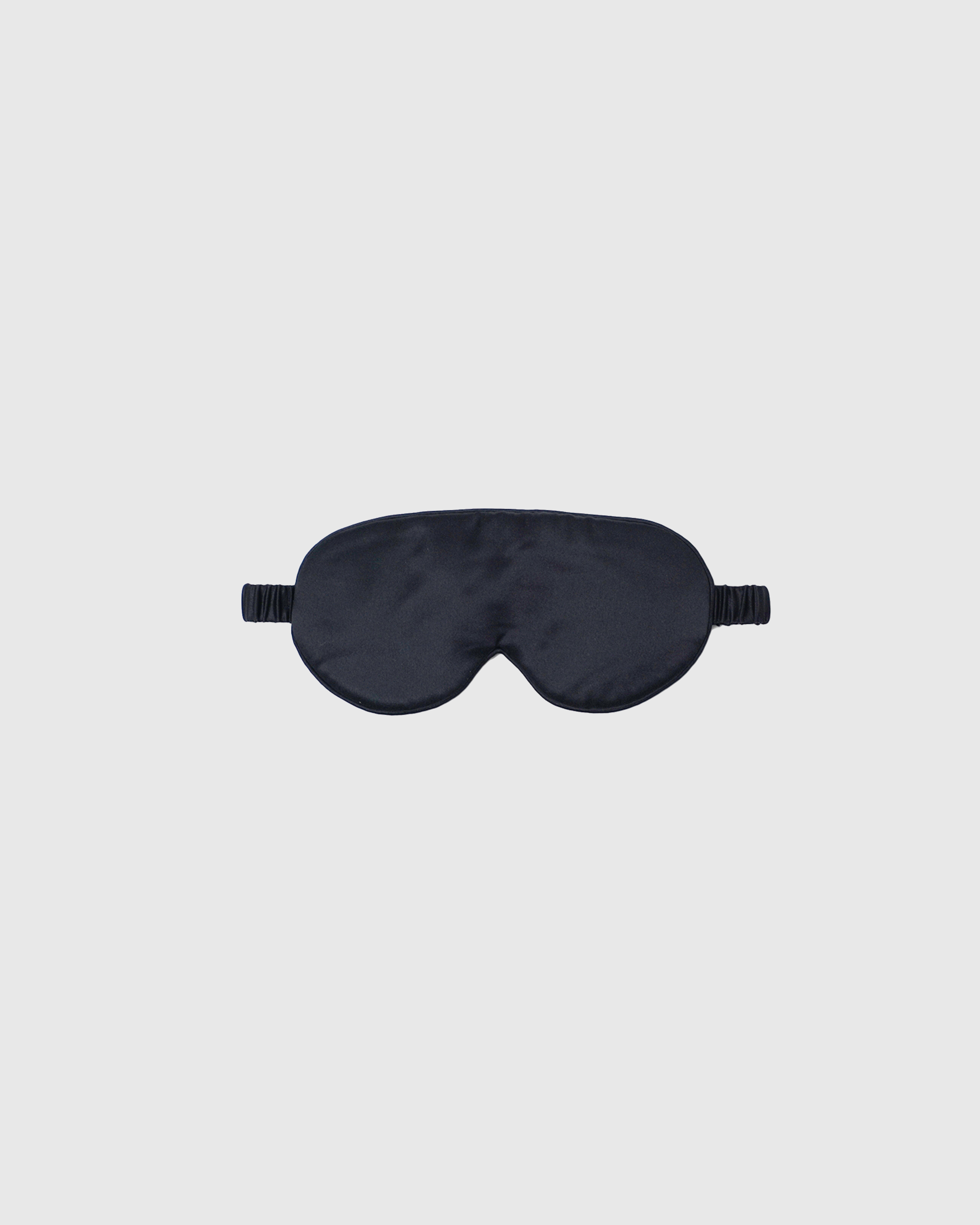 silk mask black front