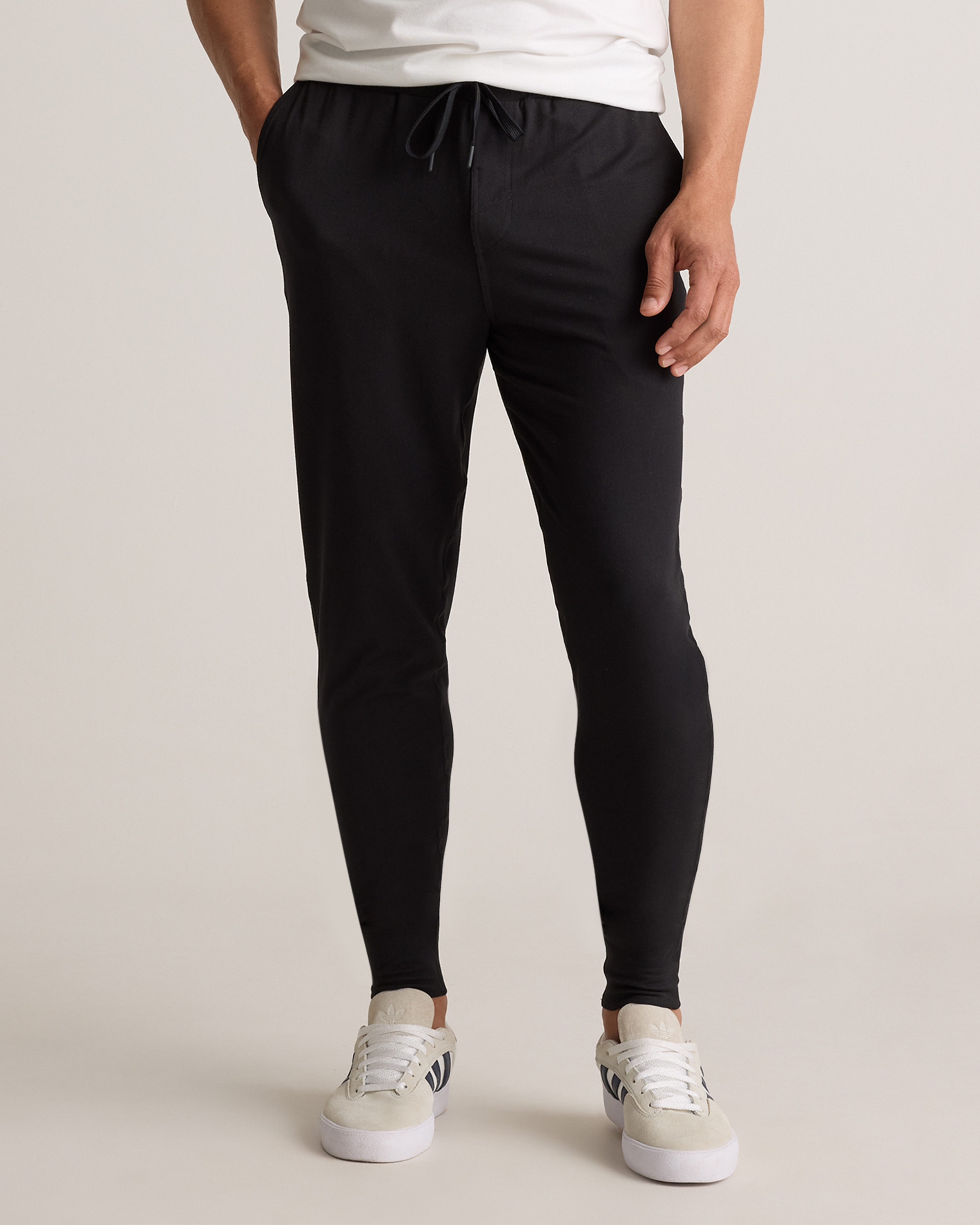 Black Supersoft Fleece Joggers