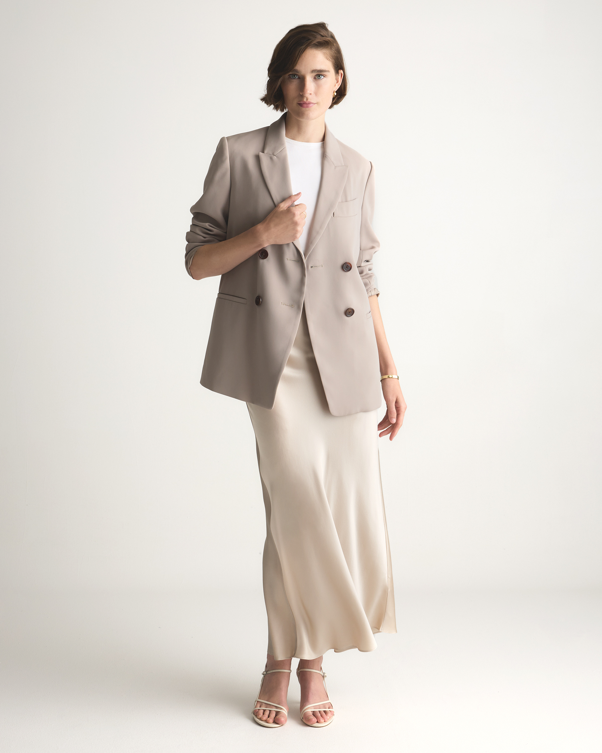 100% Washable Silk Maxi Skirt