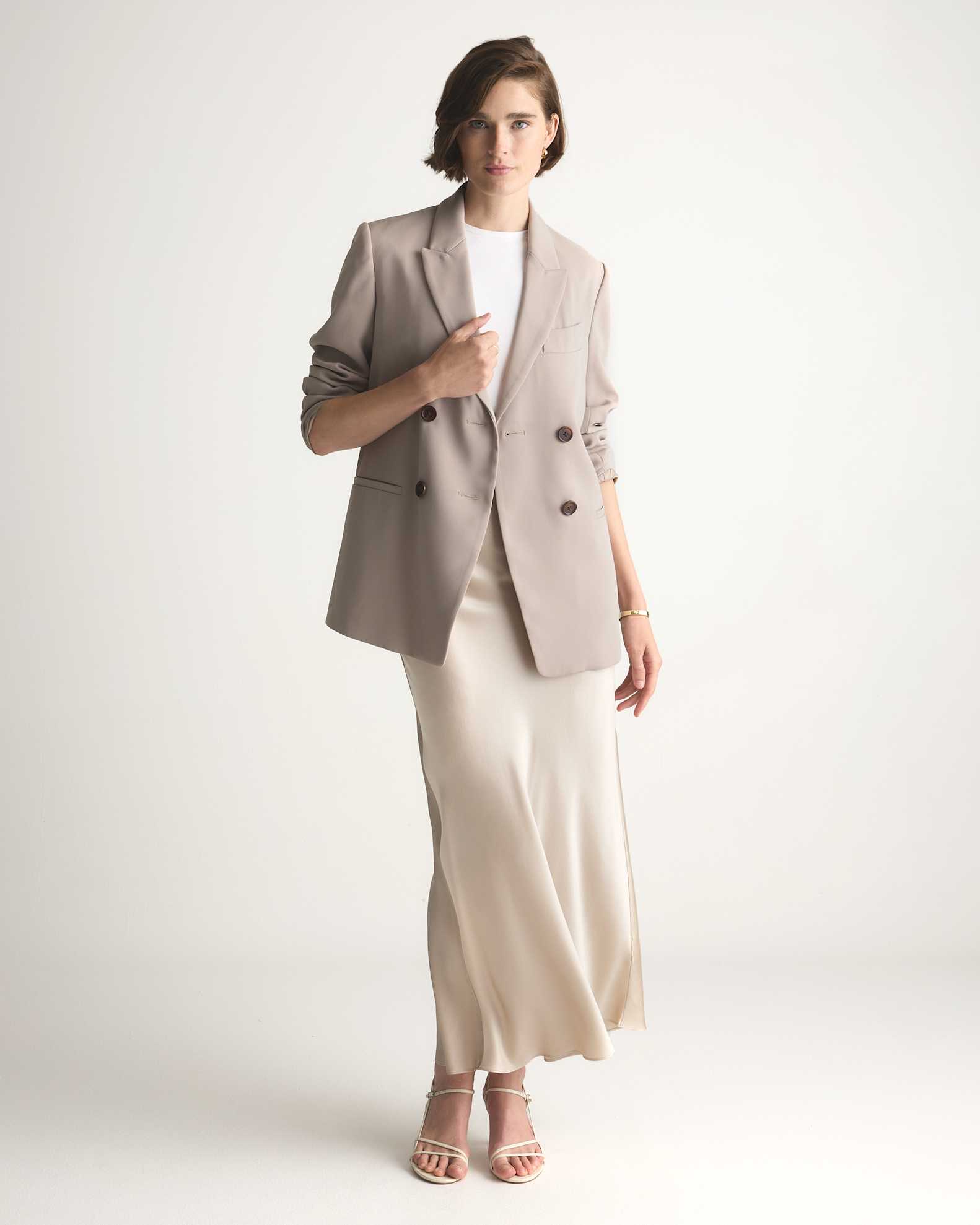 100% Washable Silk Maxi Skirt