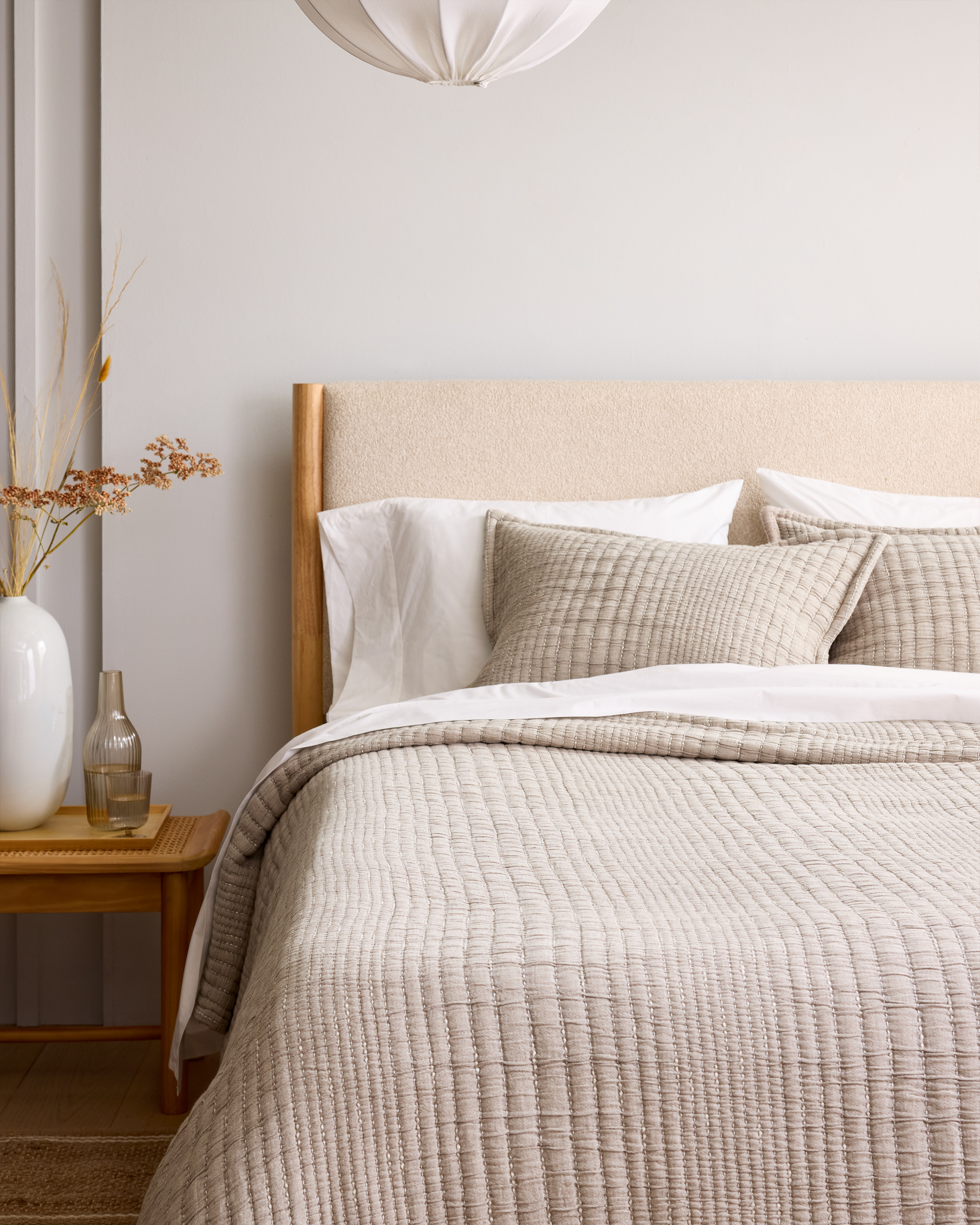 Quince Channel Stitch Coverlet