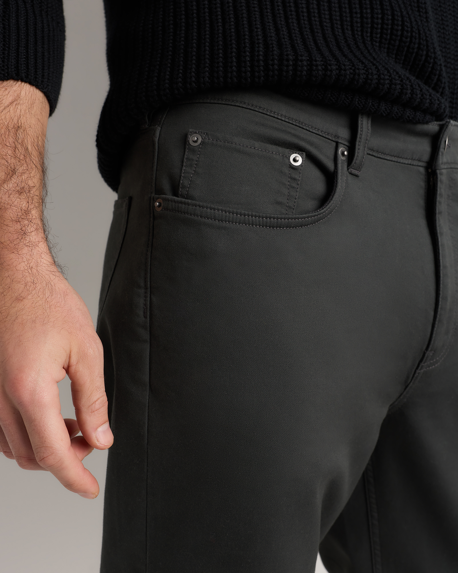 Men's Comfort Stretch Traveler 5-Pocket Pants - Tapered Fit in