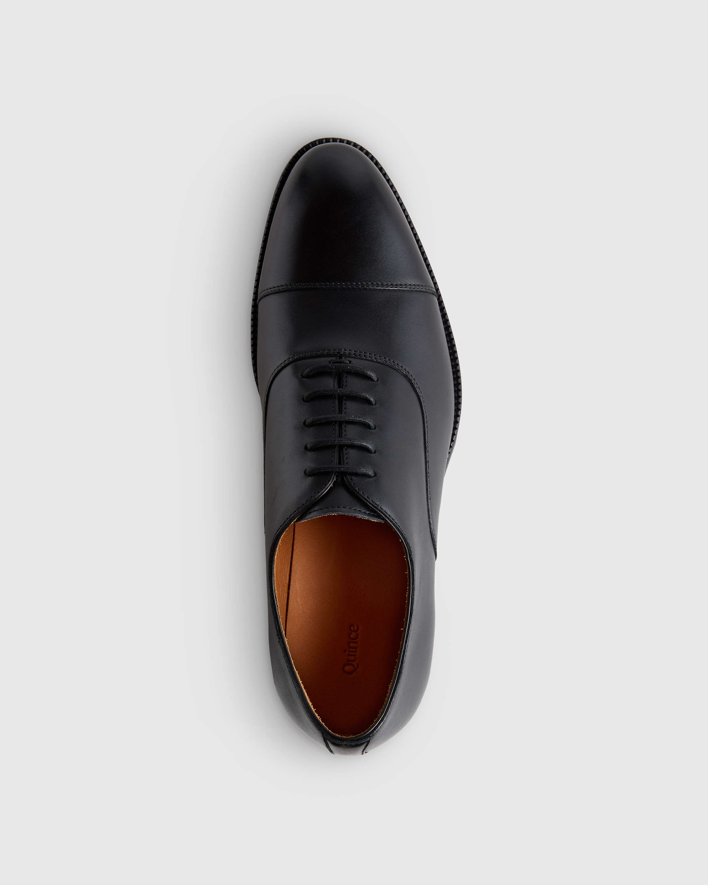 Italian Leather Cap Toe Oxford | Quince Canada