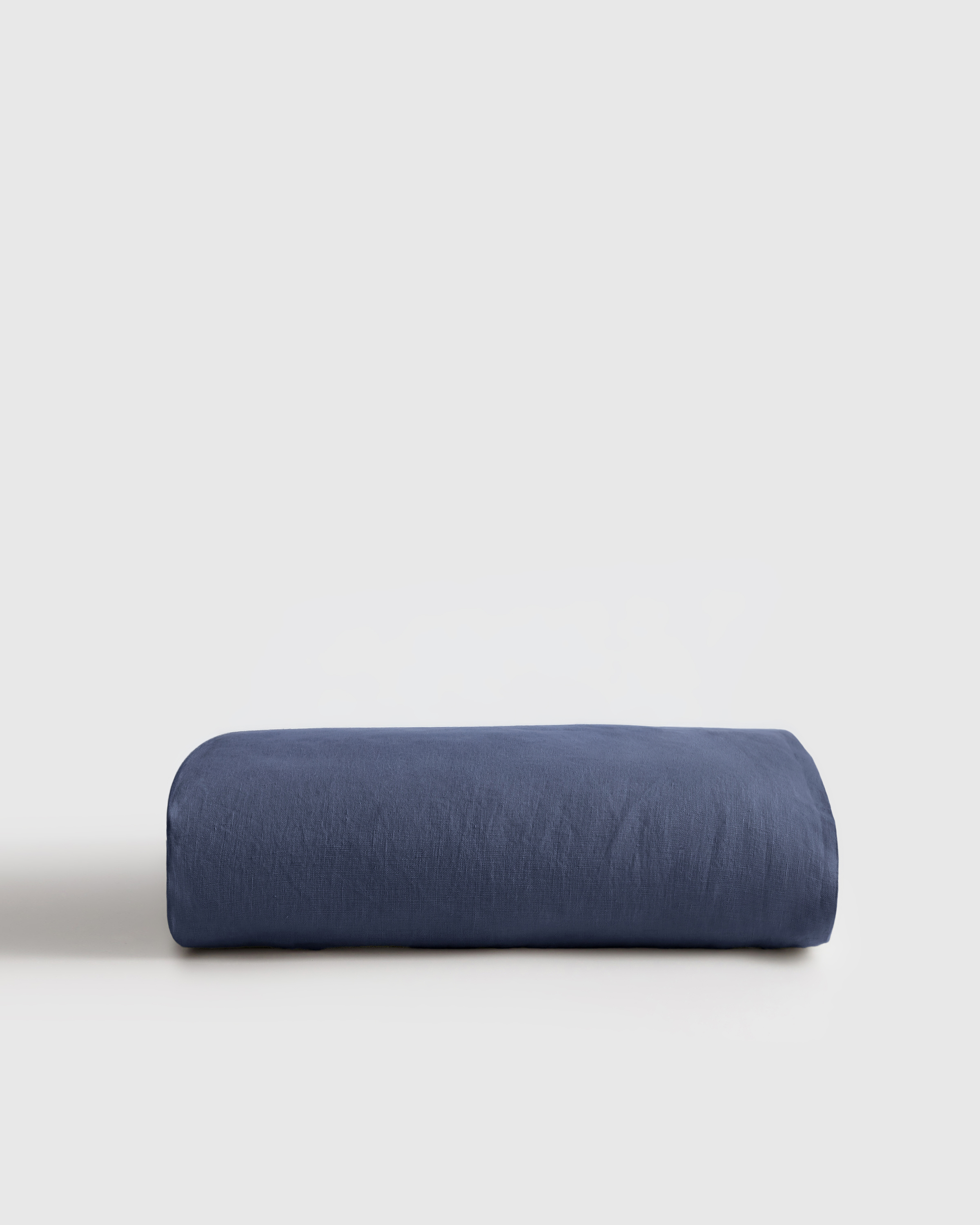 Nightfall European Linen Flat Sheet