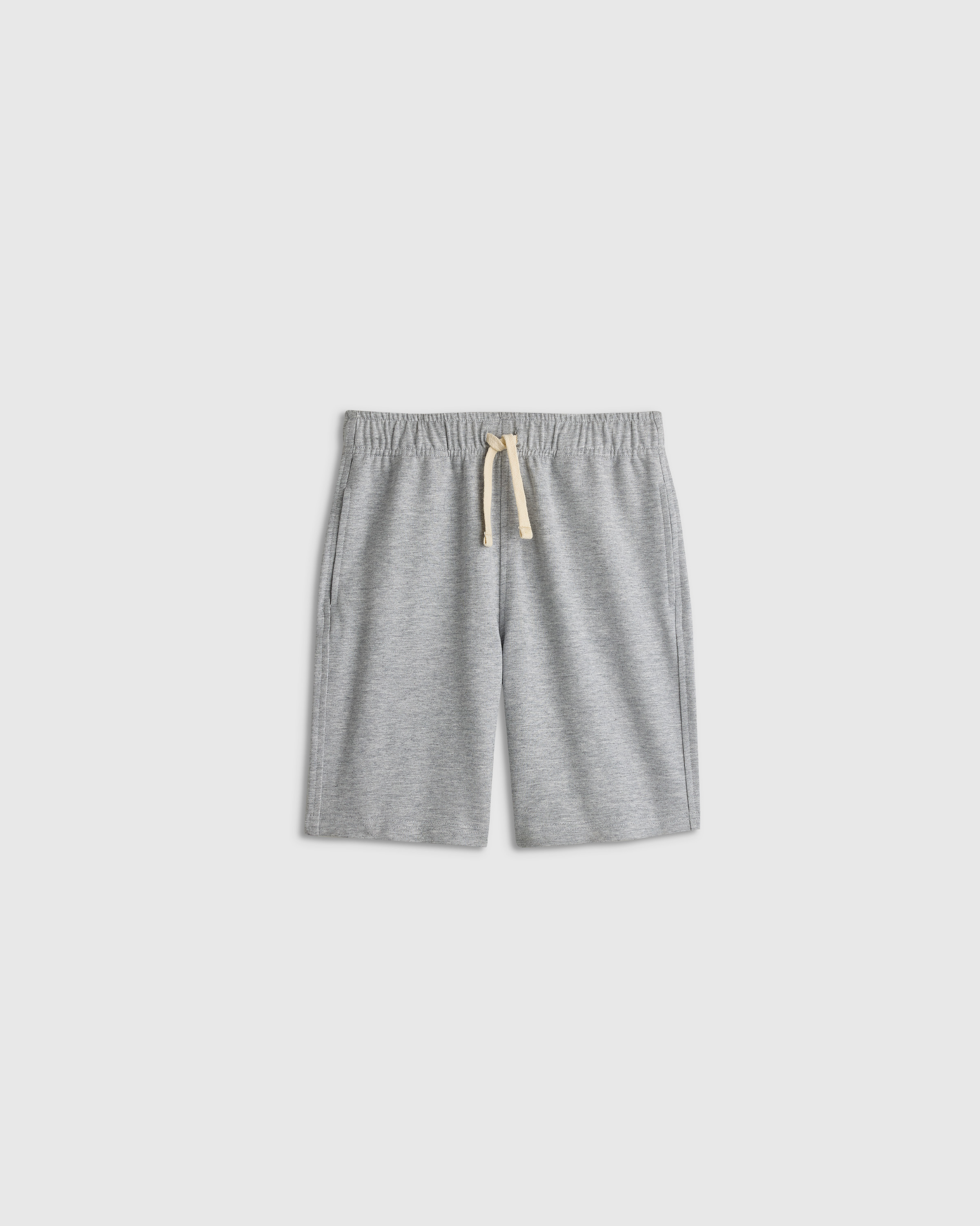 Heather Grey Organic Cotton French Terry Short