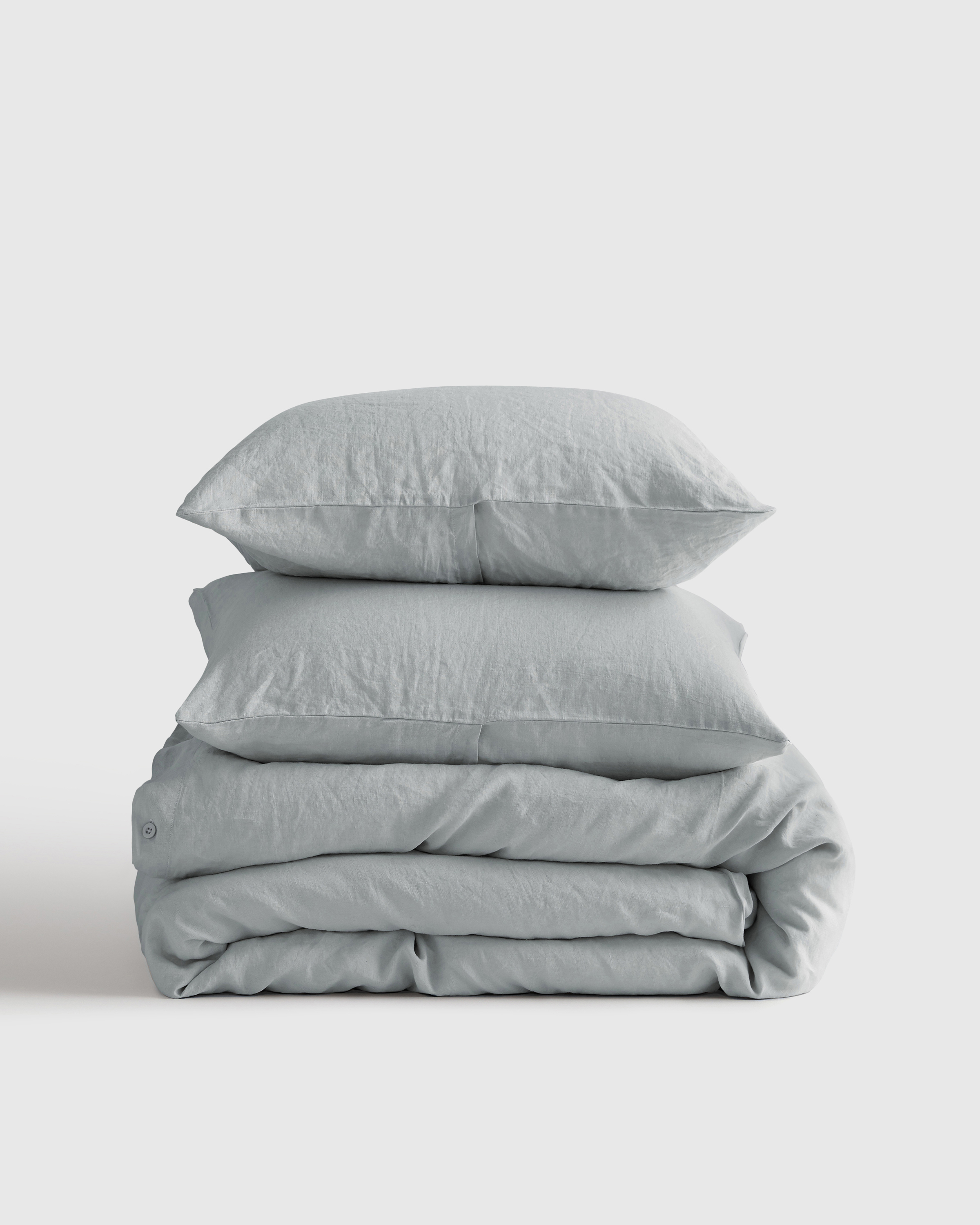 Mist European Linen Duvet Cover Set