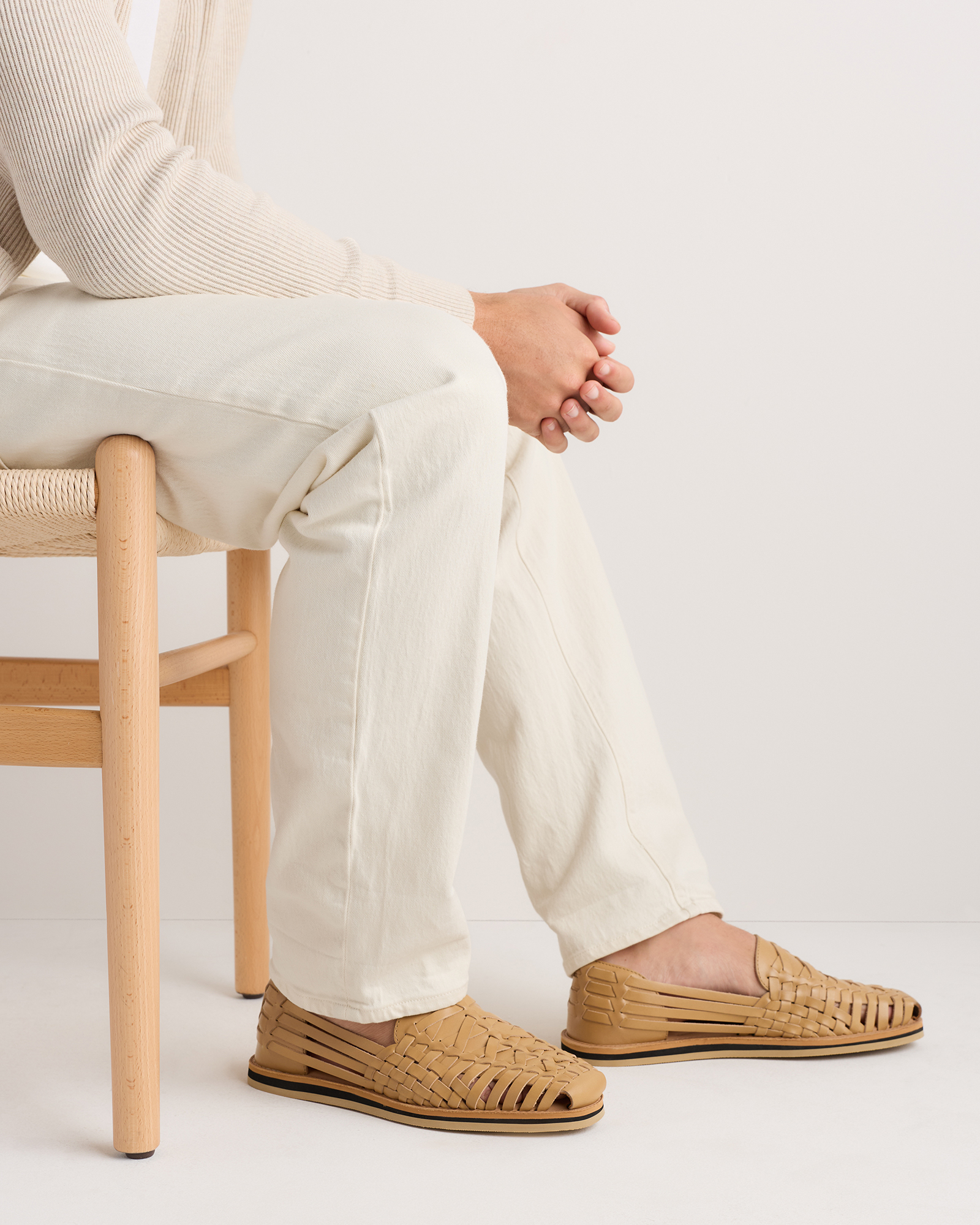 Handcrafted Leather Huarache Sandal