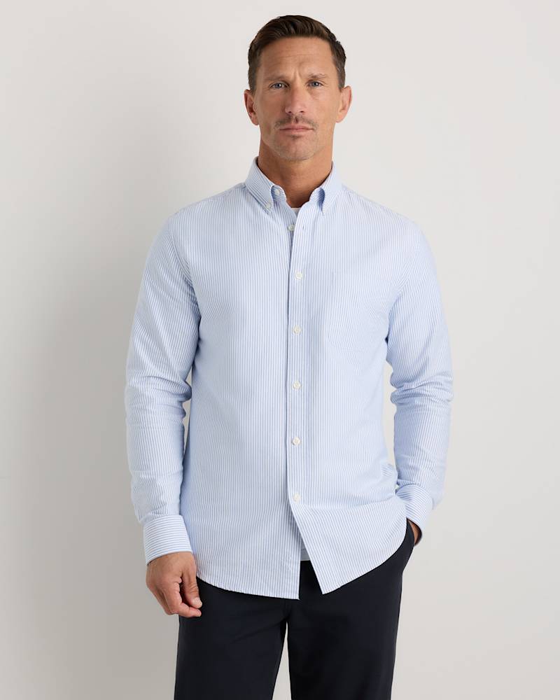 Quince Men's 100% European Linen Trousers in Flax