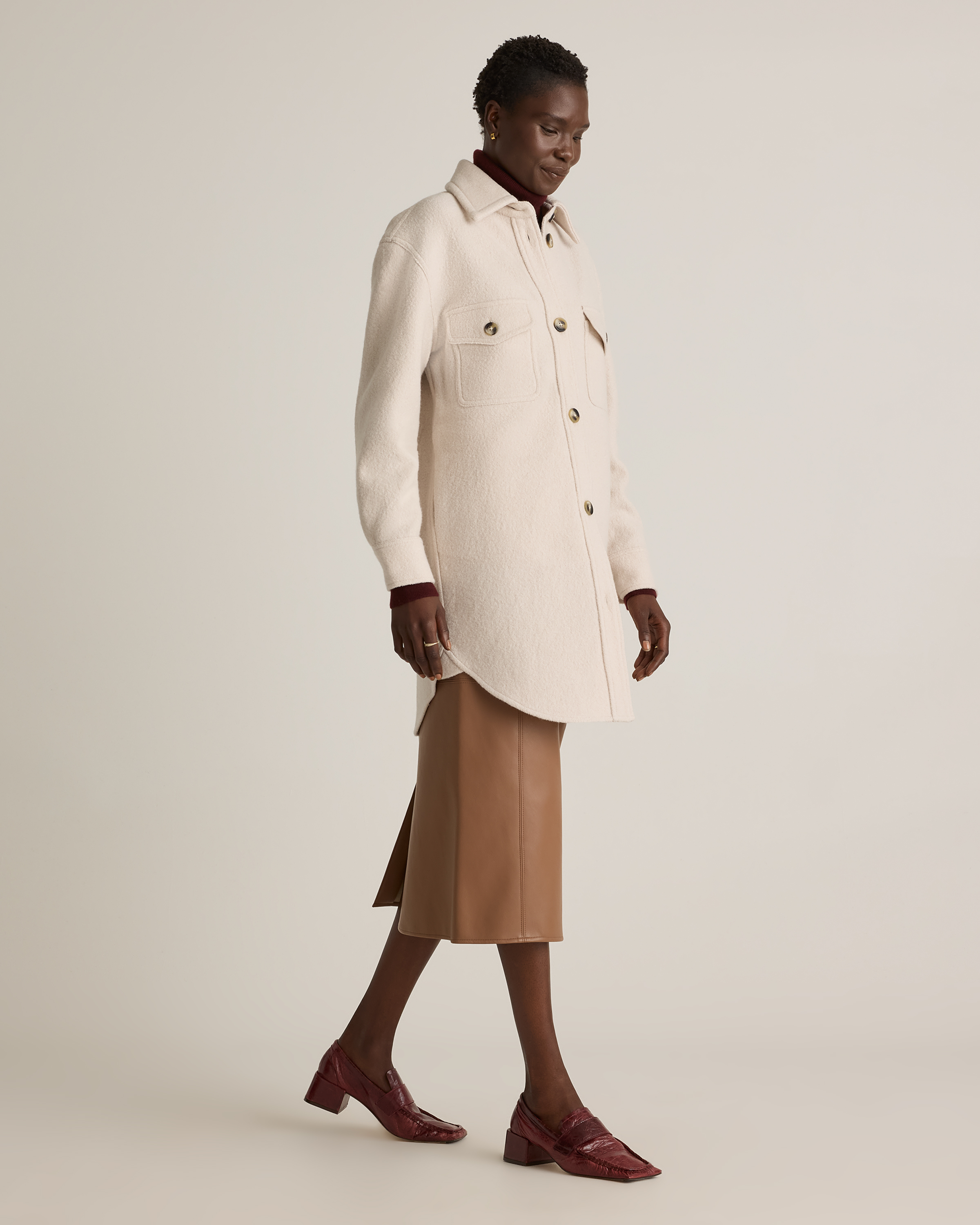 ジャケット・アウター pidassoPuff sleeve wool jacket ジャケット・アウター pidassoPuff sleeve wool jacket 100