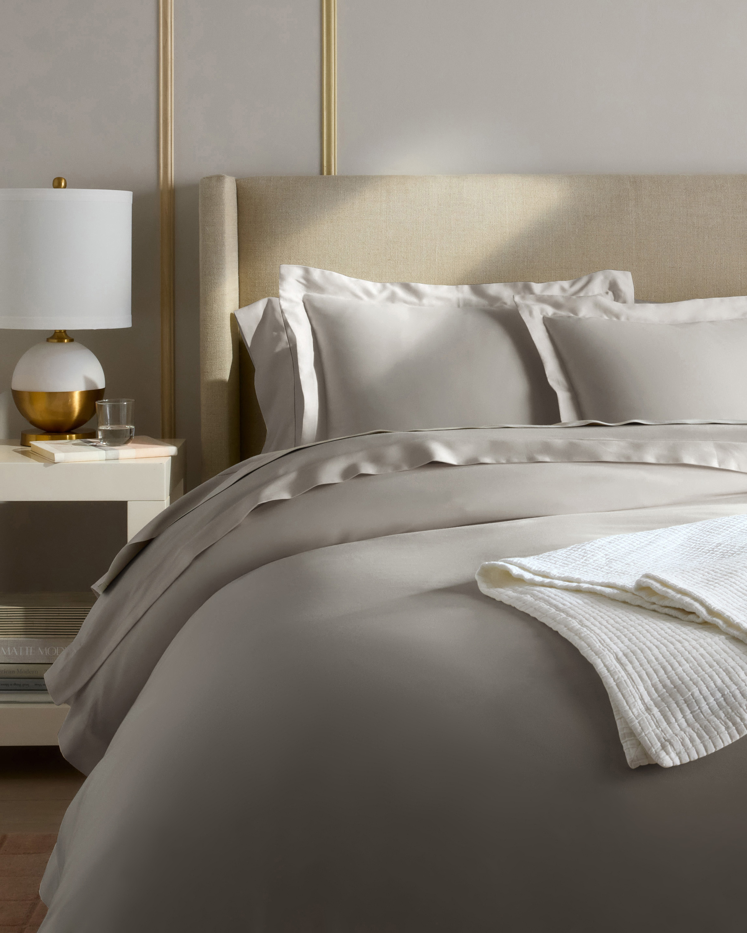 Giza Cotton Sateen Duvet Cover Set - Thumbnail 5