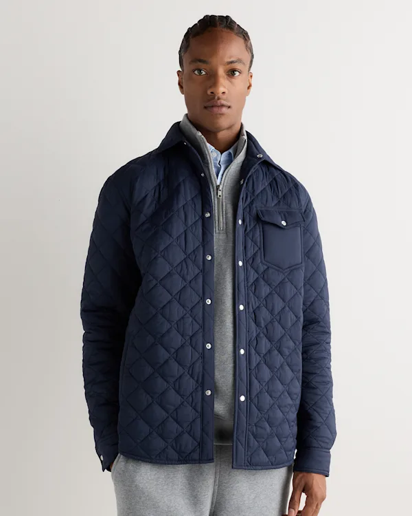 Featherless Quilted Overshirt