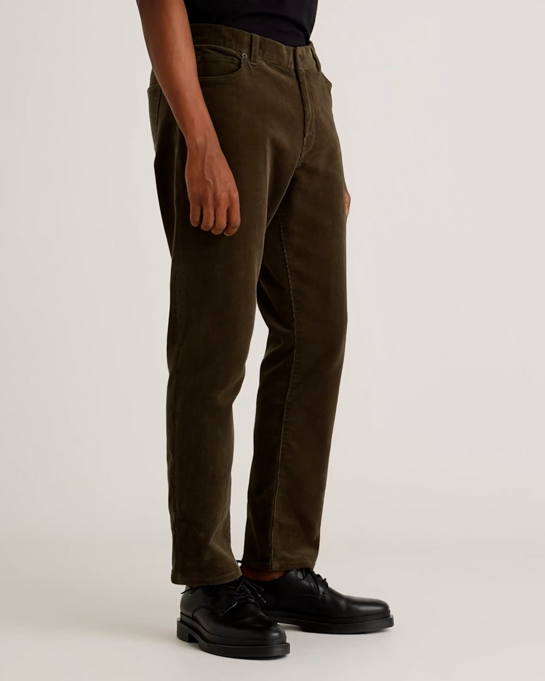 Organic Stretch Corduroy 5-Pocket Pants