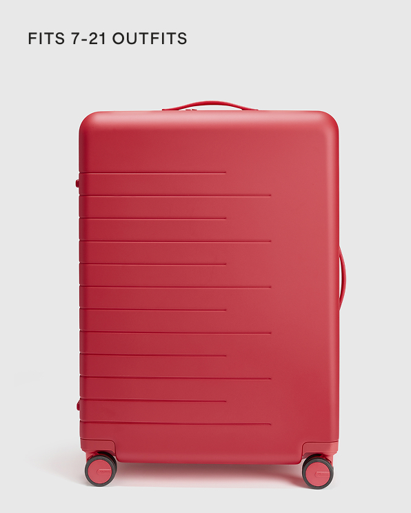 Venetian Red Large Check-In Suitcase