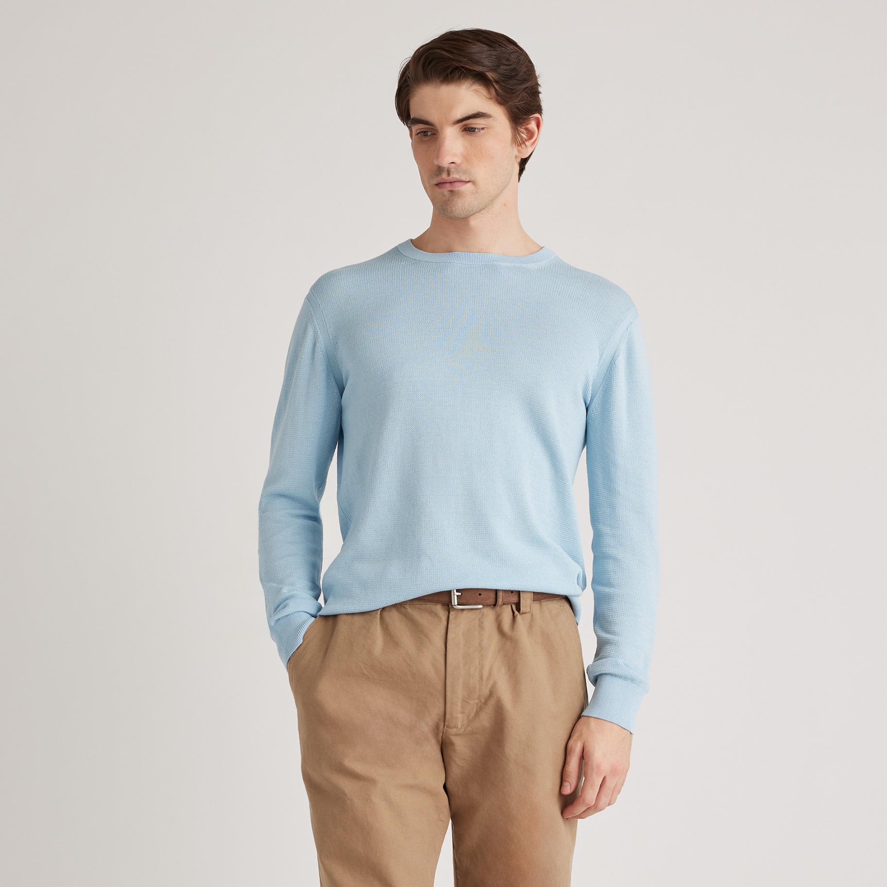 men sweaters - cotton silk subcollection tile