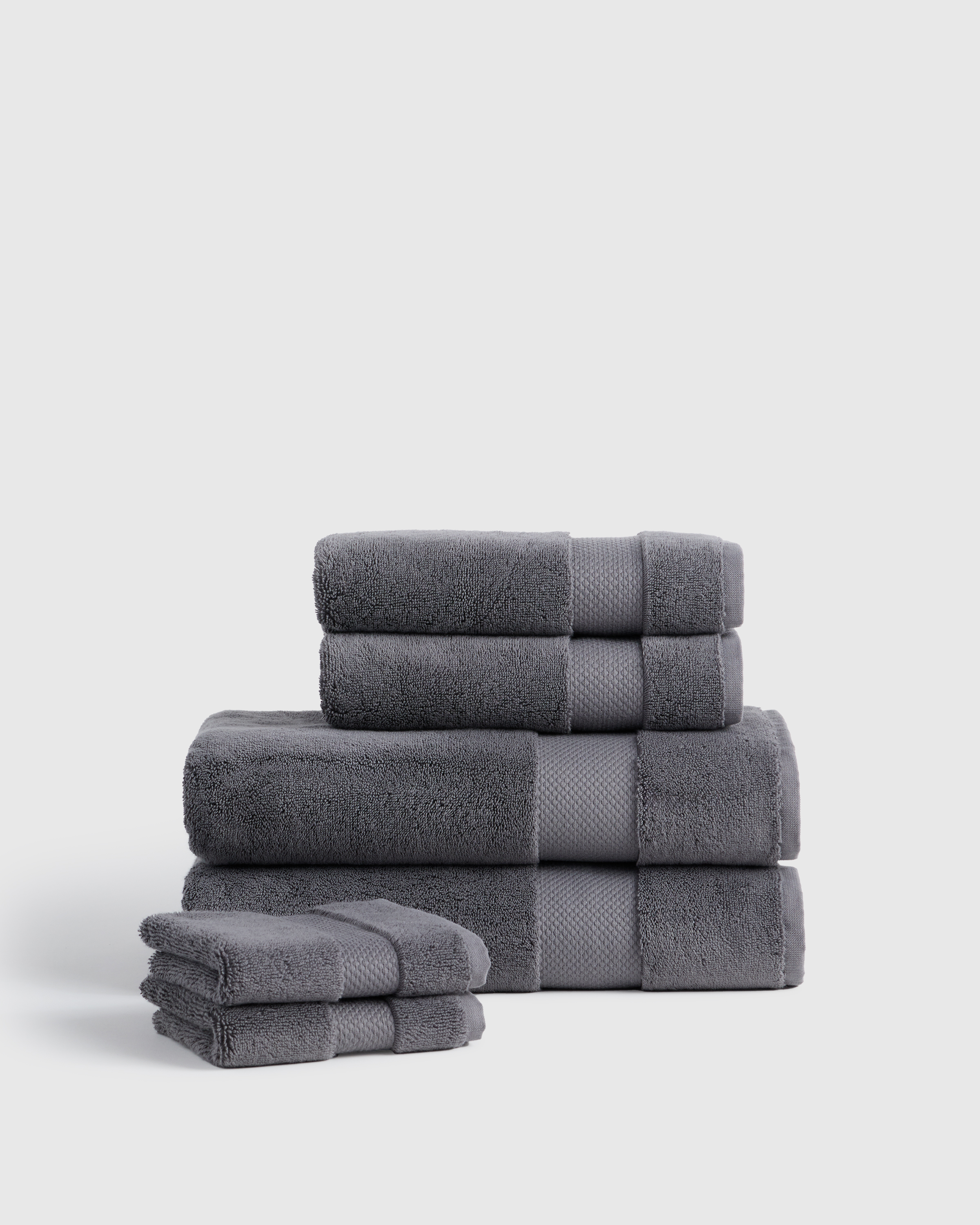 Slate Turkish Ultra Plush Bath Towel Bundle