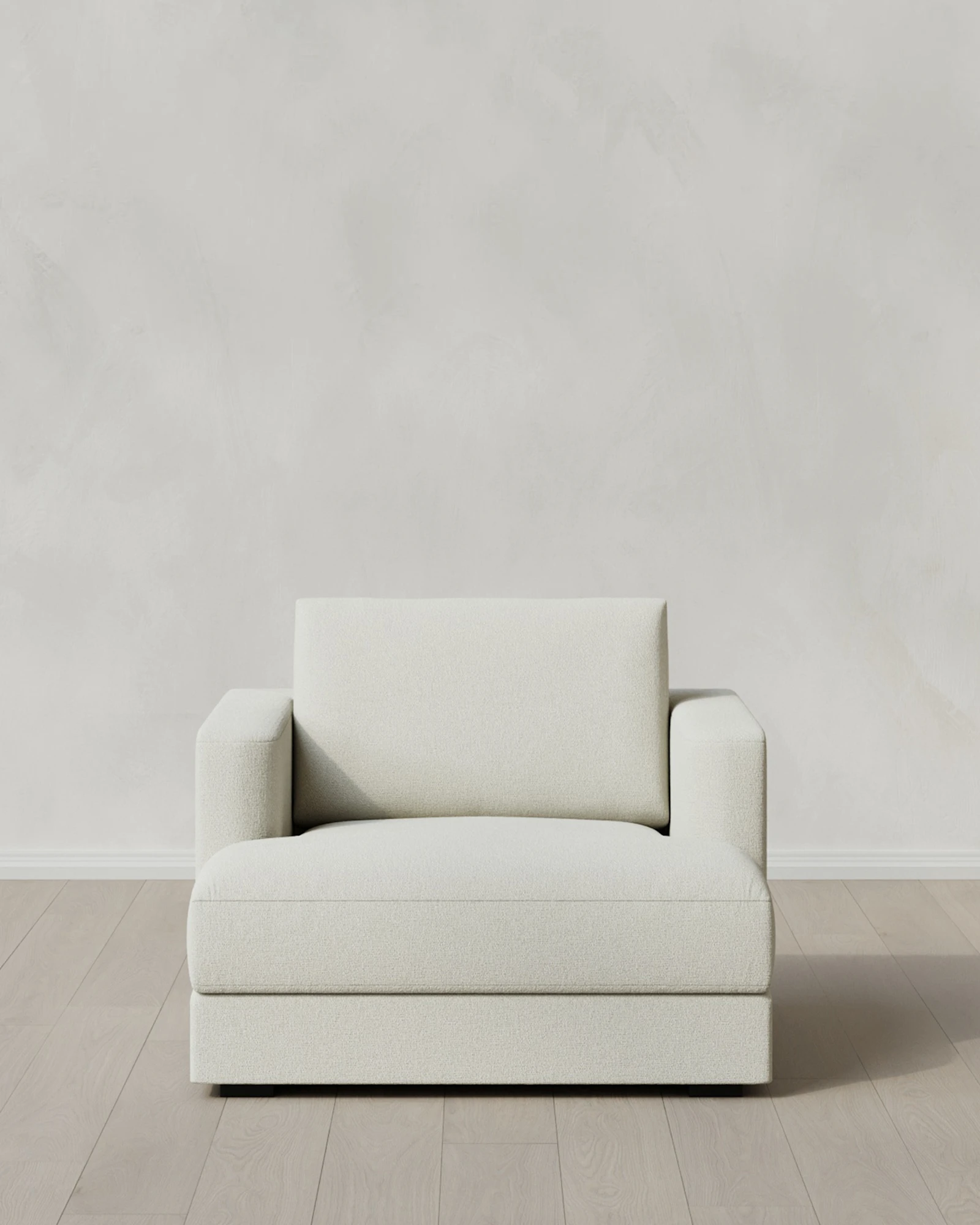 Sierra Performance Basketweave Curved Arm Accent Chair
