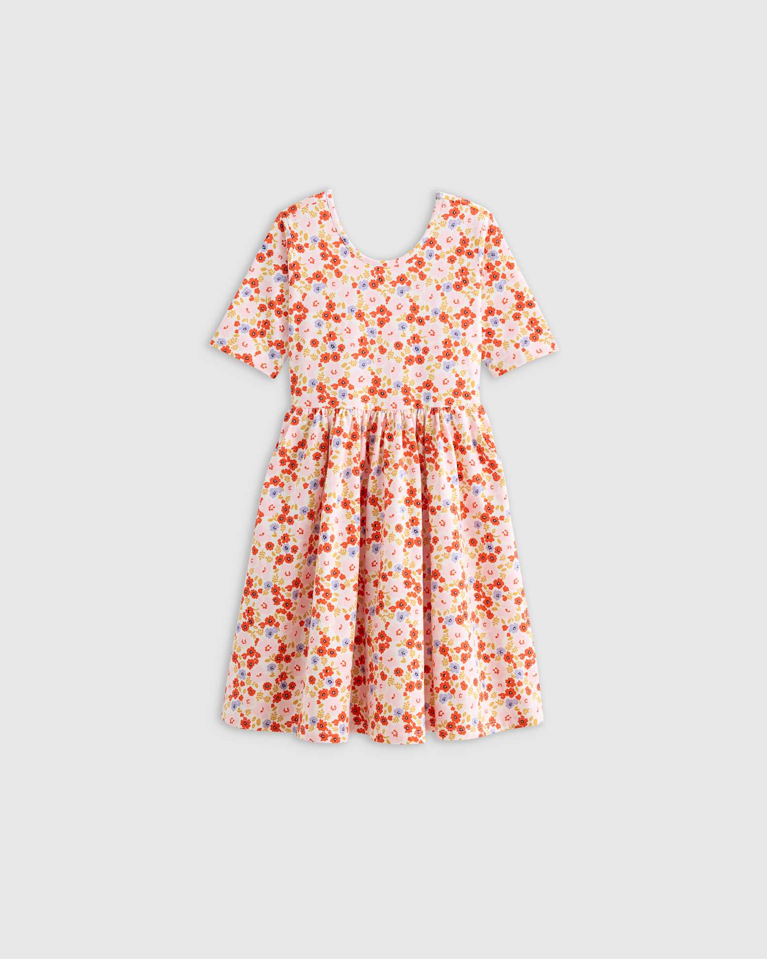 organic cotton toddler dress Viverano Organics Baby Matera Dress & Bloomers Natural / 2T