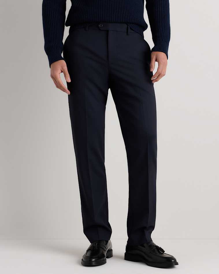 blue men's dress pants The Black Tux Light Suit Pants-Classic In Blue | Size: 42/30
