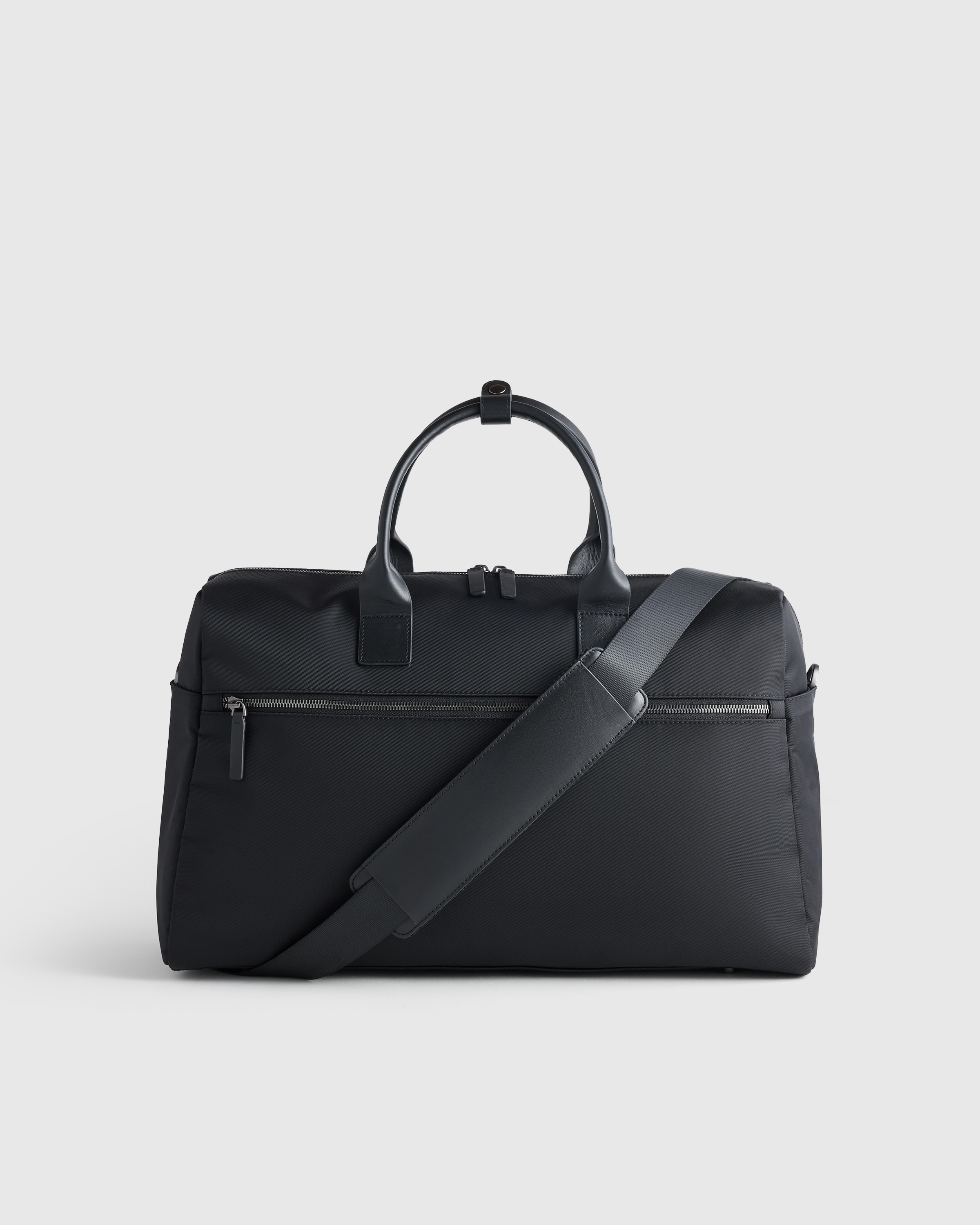 Black Voyage Nylon Travel Duffle