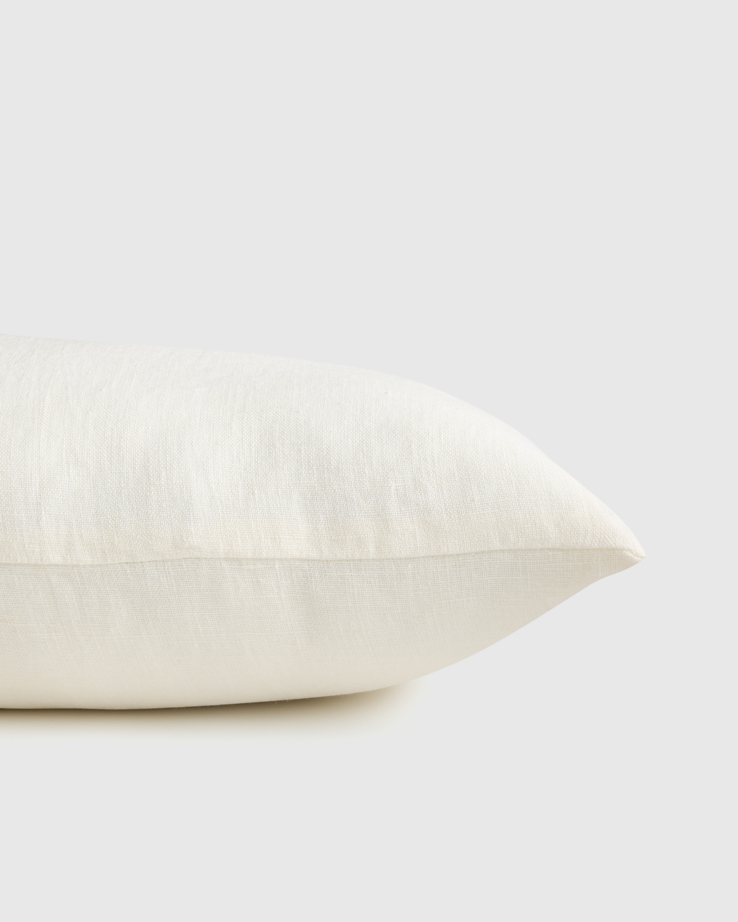 European Linen Oversized Lumbar Pillow Cover (Set of 2) - Thumbnail 2