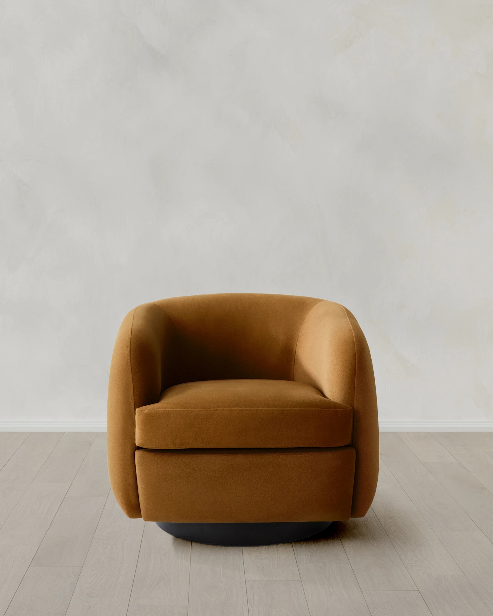 Performance Velvet Swivel Chair