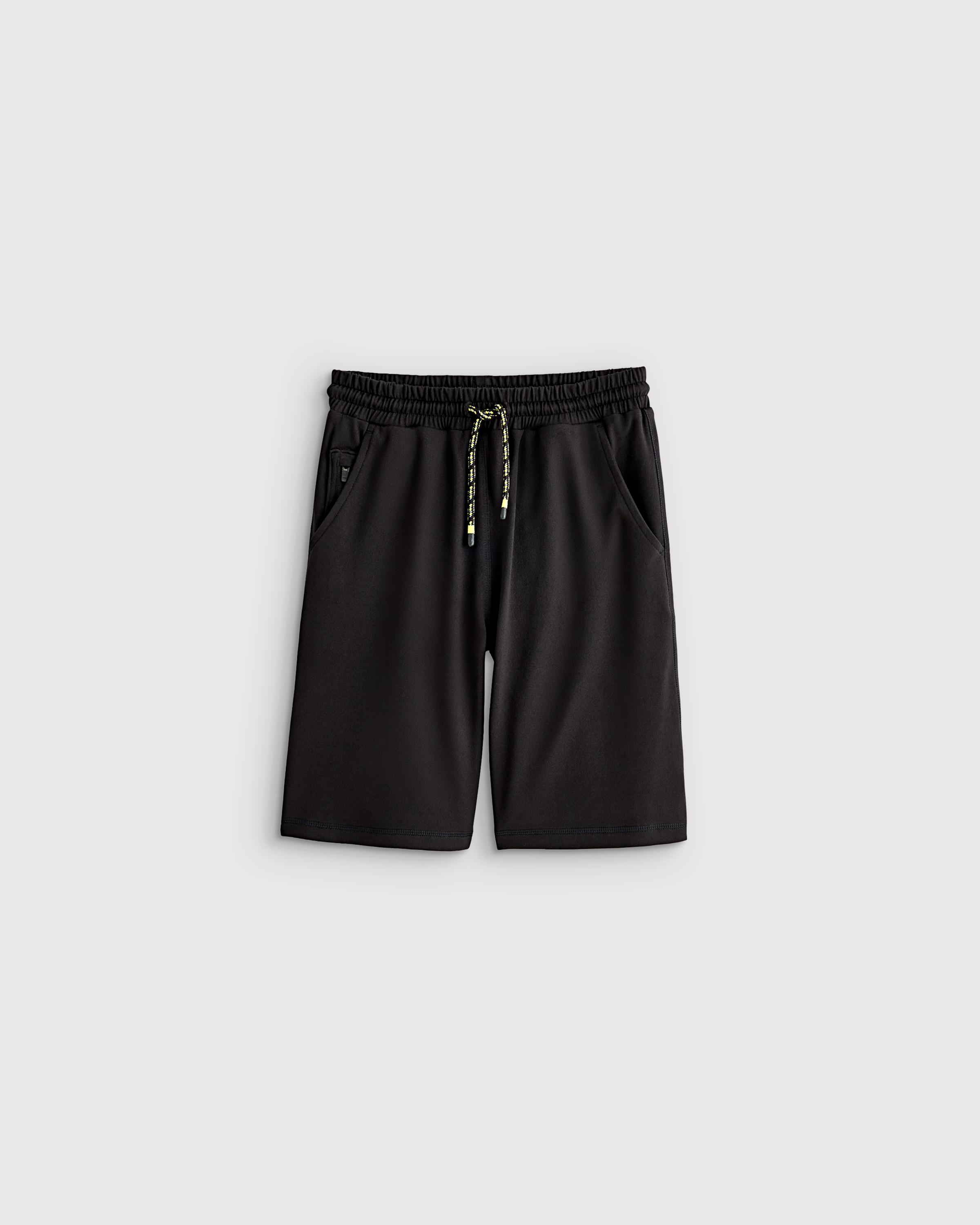 Black Flowknit Performance Short