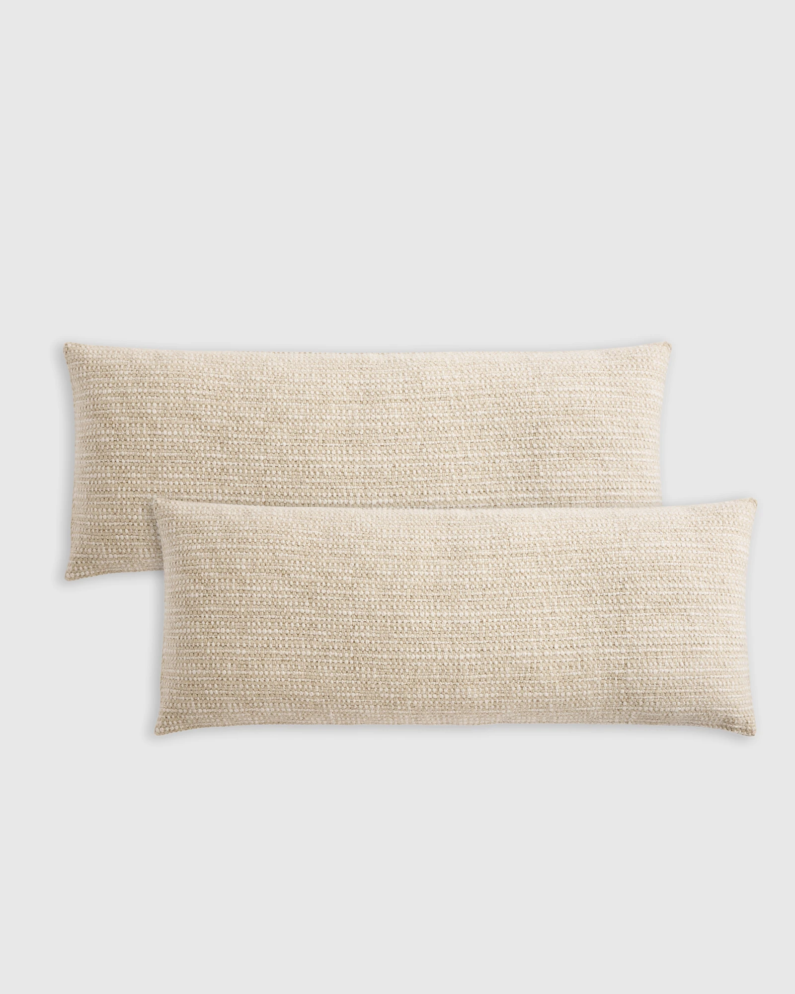 Wool Linen Textured Pillow Cover (SET OF 2)