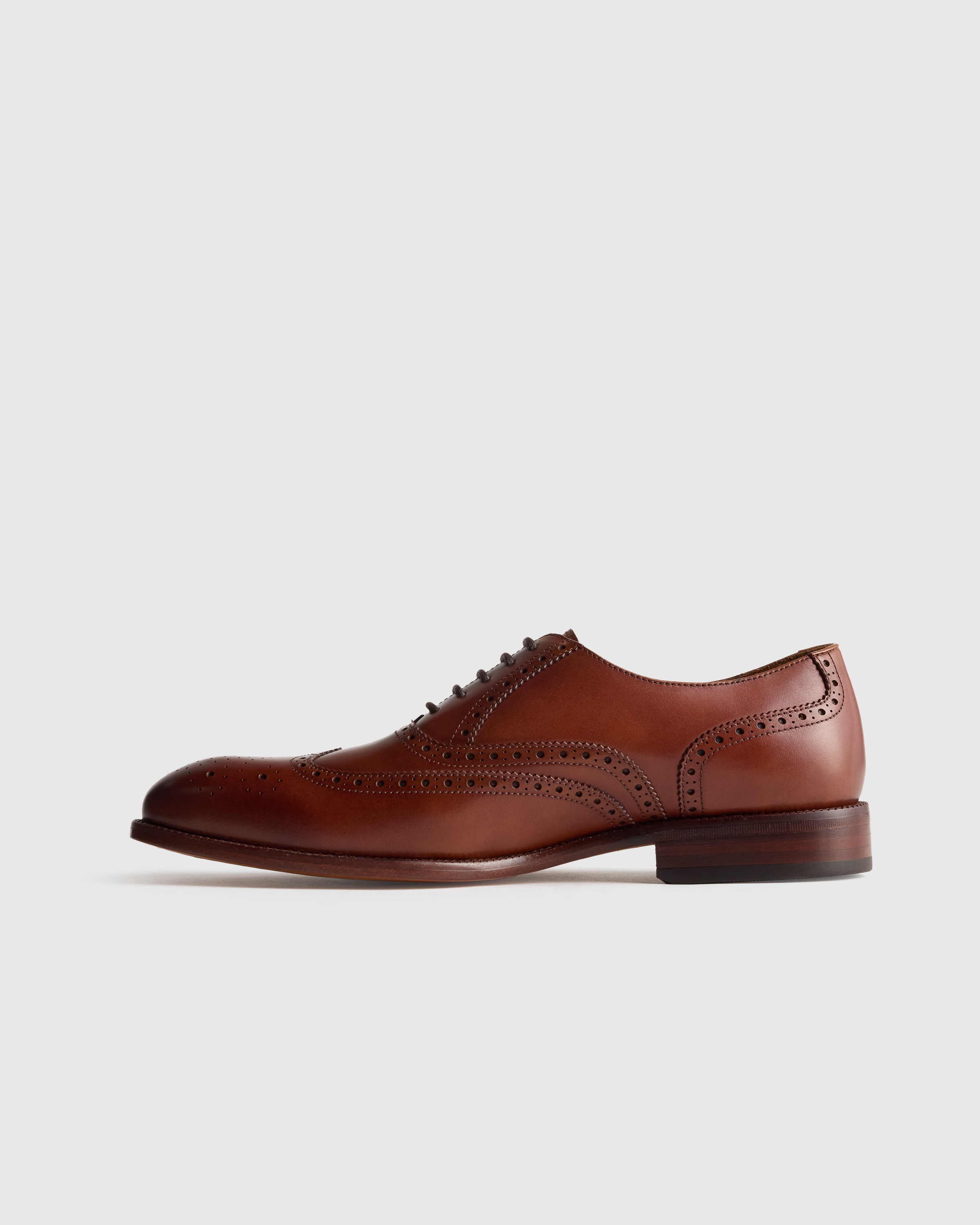 Canali Wingtip Oxford Leather Dress Shoes Sz 9 US 42 EU Brown Lace Up Vintage Cesare Paciotti Wingtip Oxfords: Chestnut Brown  main image 2