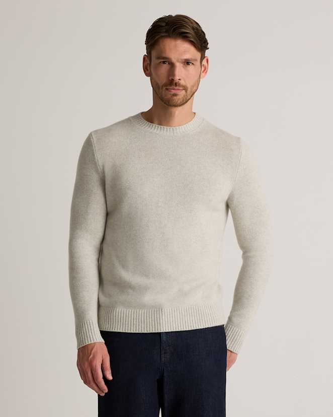 Mongolian Cashmere Waffle Sweatshirt