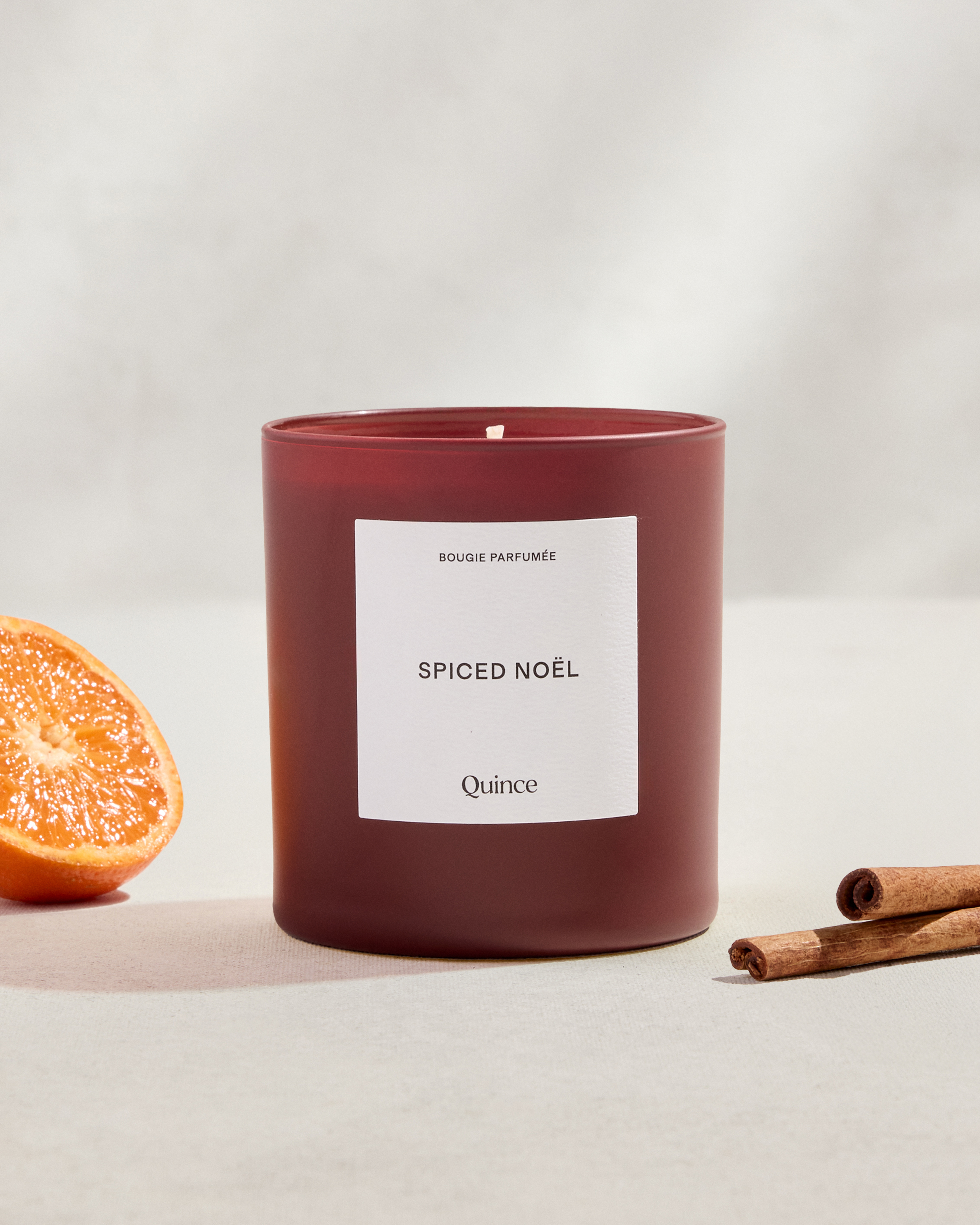 no-color Spiced Noël Candle