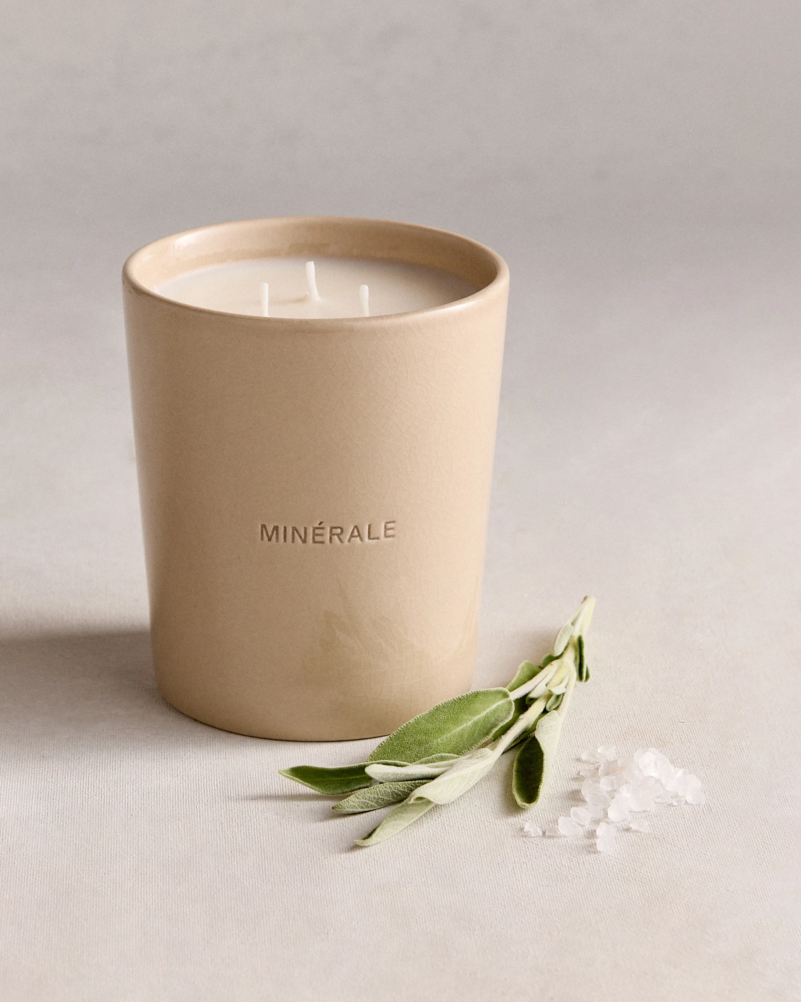 Minérale 3-Wick Luxury Candle